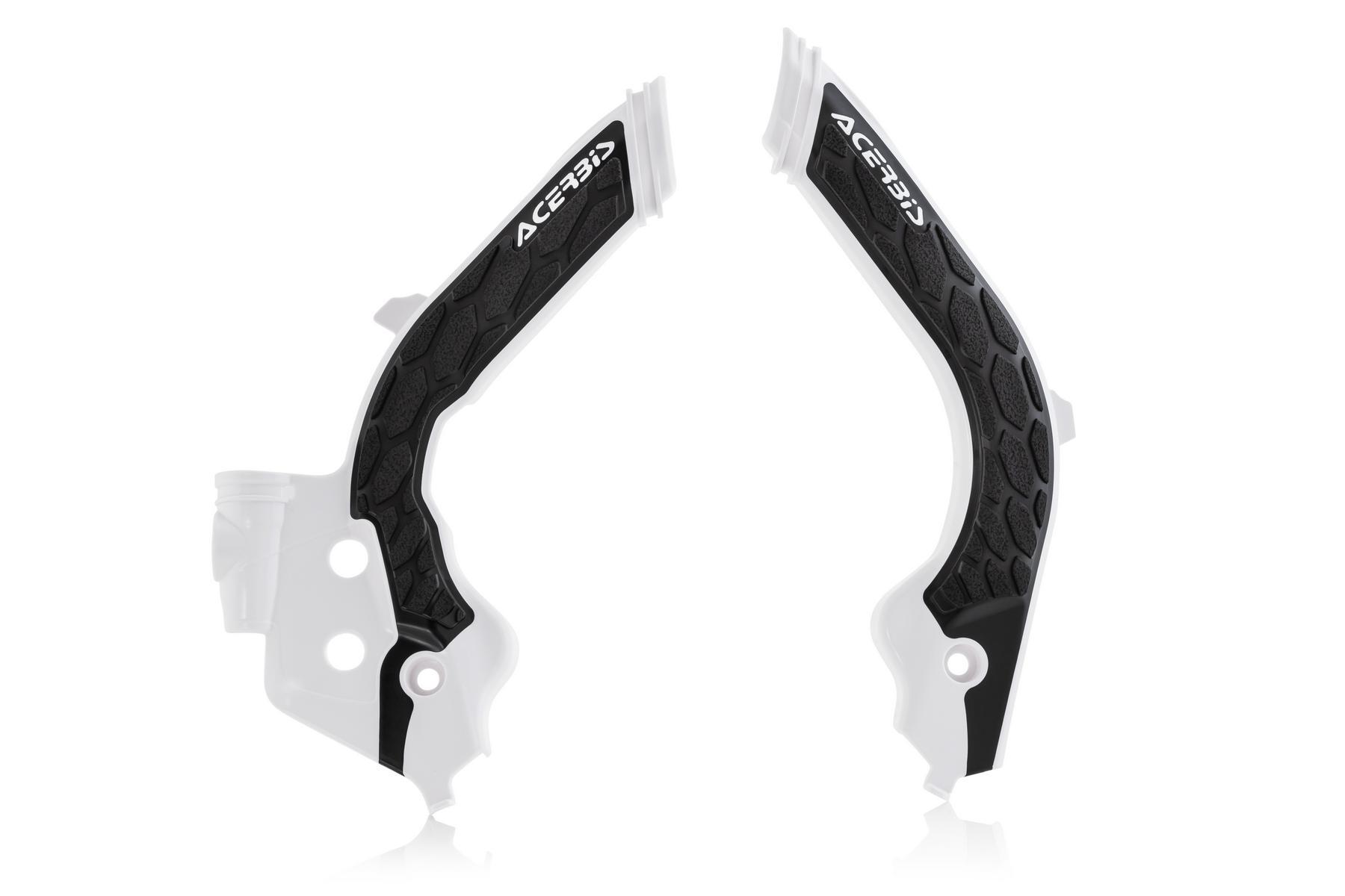 Acerbis-Rahmenschutz-X-Grip-Husqvarna-Weiß-Schwarz Acerbis Rahmenschutz X-Grip passend für Husqvarna Weiß - Schwarz – Bild 1