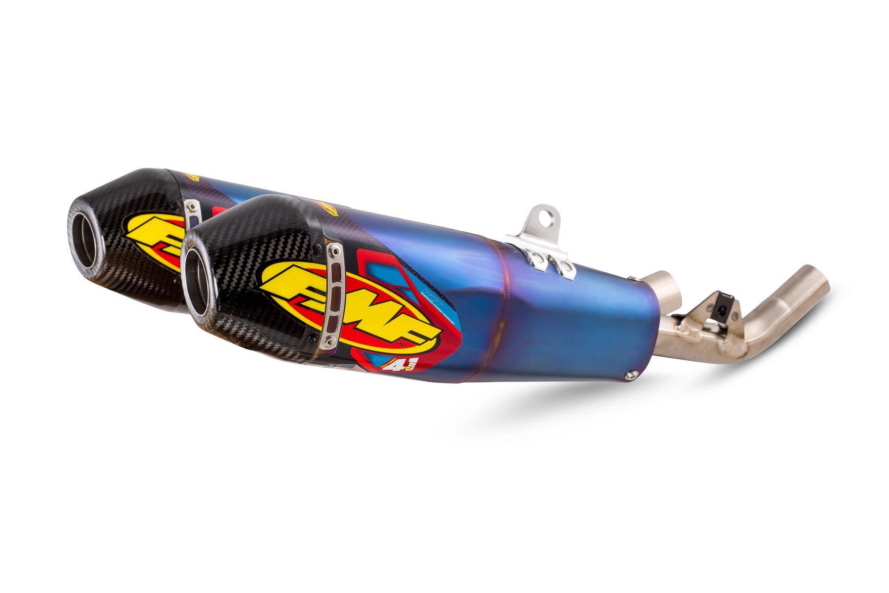 Honda-CRF250-2018-2021-Endschalldaempfer-Factory-4.1-RCT-aus-Titan FMF Endschalldämpfer Factory 4.1 RCT aus Titan passend für Honda CRF250 2018 - 2021 – Bild 1