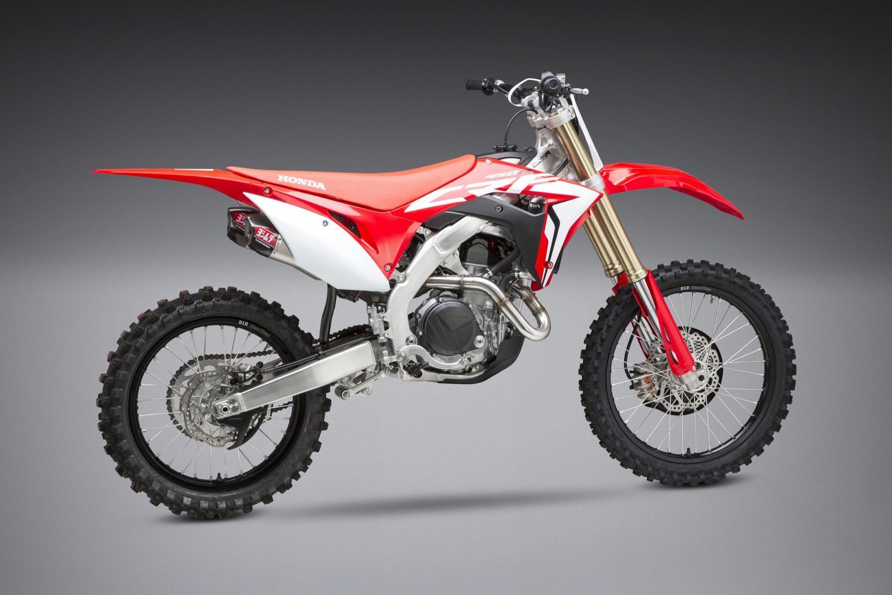 Yoshimura-Auspuffanlage-aus-Edelstahl-fuer-Honda-CRF450-2017-2020 Yoshimura Auspuffanlage RS-9 aus Edelstahl passend für Honda CRF450 2017 – 2020 – Bild 1