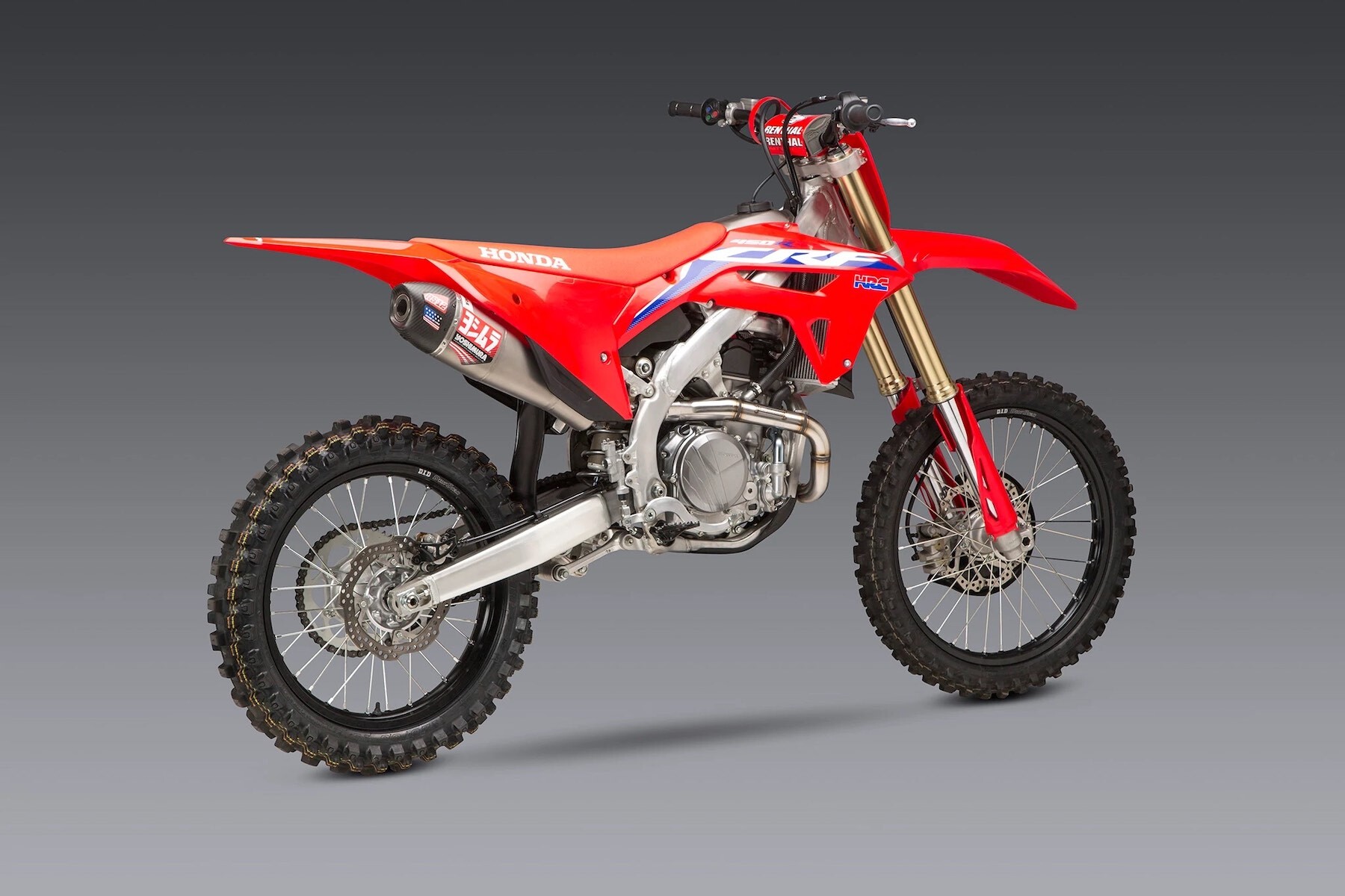Yoshimura Auspuffanlage aus Titan Honda CRF450 2021 – 2022-1 Yoshimura Auspuffanlage RS-12 passend für Honda CRF 450R 2021 – 2024 Titan – Bild 1