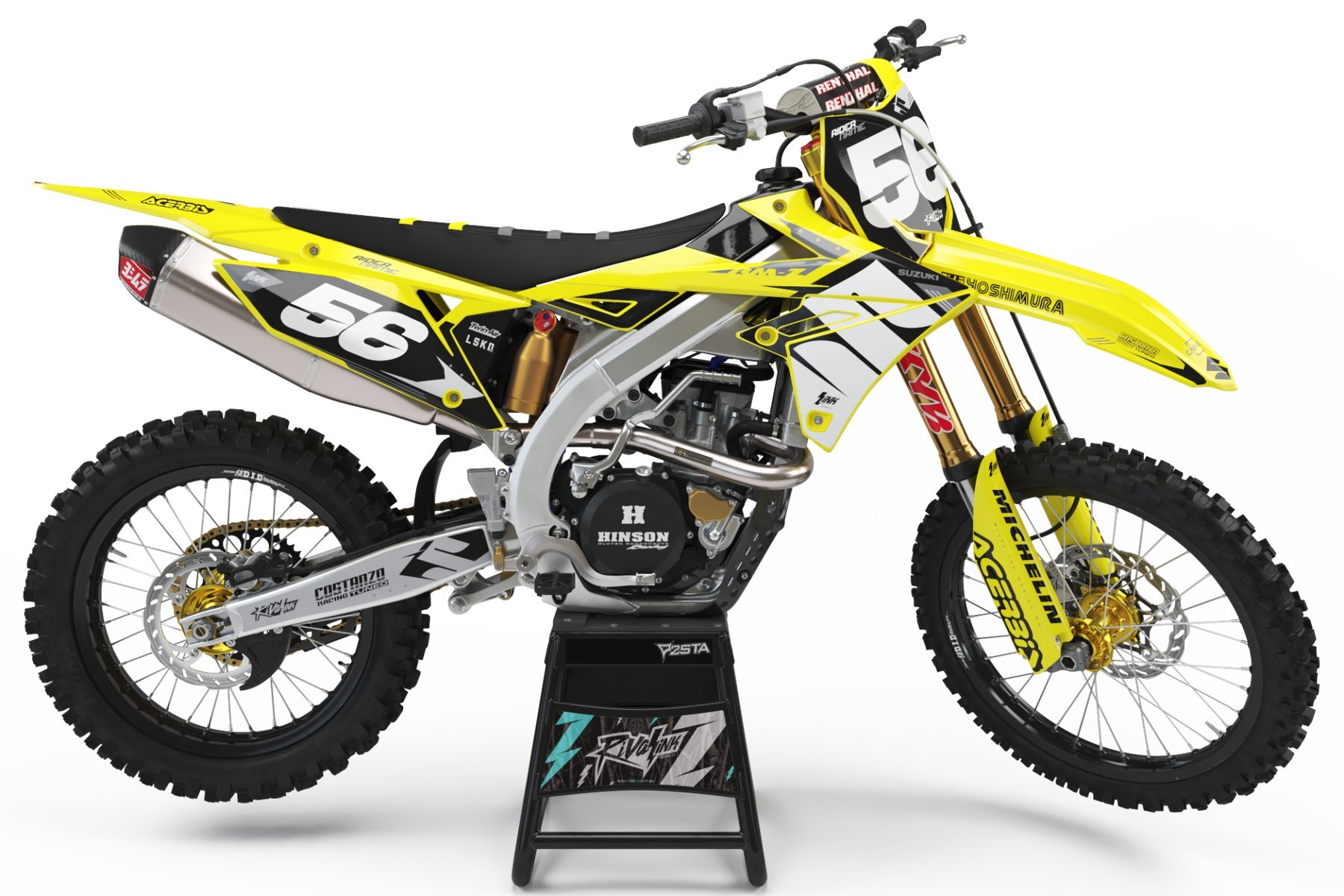 Dekor Factory Gravity Yellow Limited Edition passend für Suzuki – Bild 1