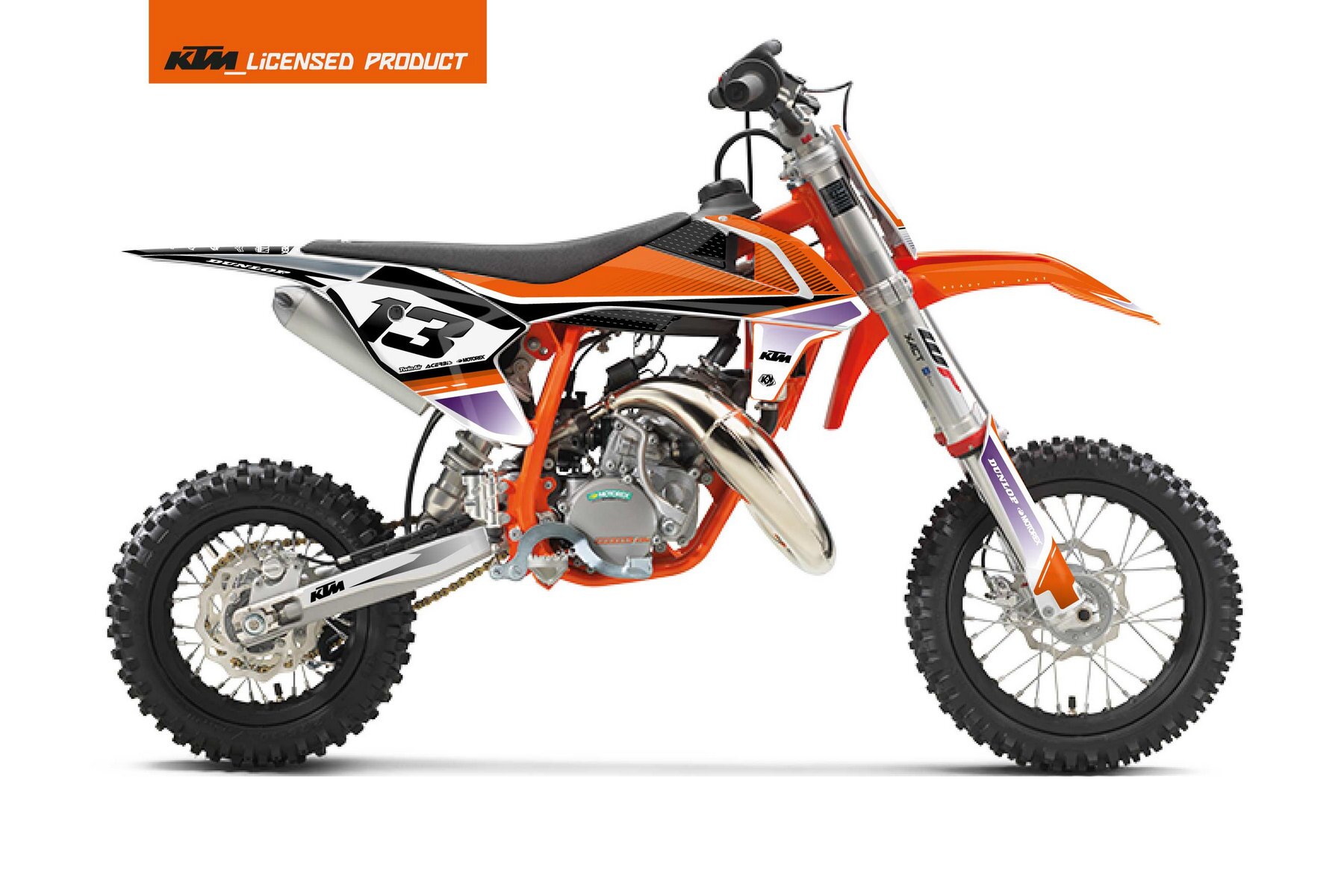 Dekor Factory Limited Edition V4 passend für KTM SX50 – Bild 1
