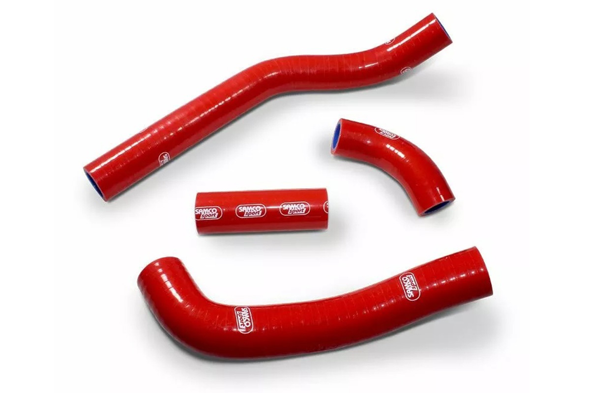 Kühlerschlauch Set Honda rot Kühlerschlauch Set passend für Honda optional in Wunschfarbe – Bild 1