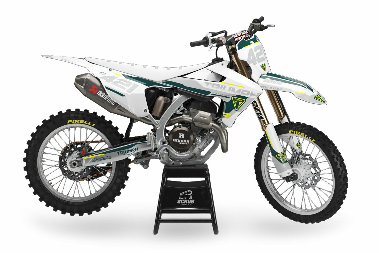 Dekor Factory Index White Limited Edition compatible avec Triumph &ndash; Image 1
