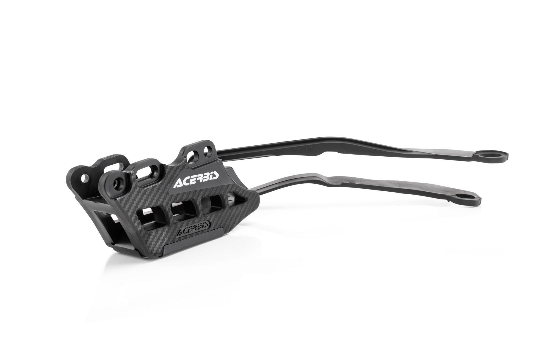 Acerbis-Kettenführung-Schwingenschleifer-Set-Honda-Schwarz Acerbis Kettenführung / Schwingenschleifer - Set passend für Honda Schwarz – Bild 1