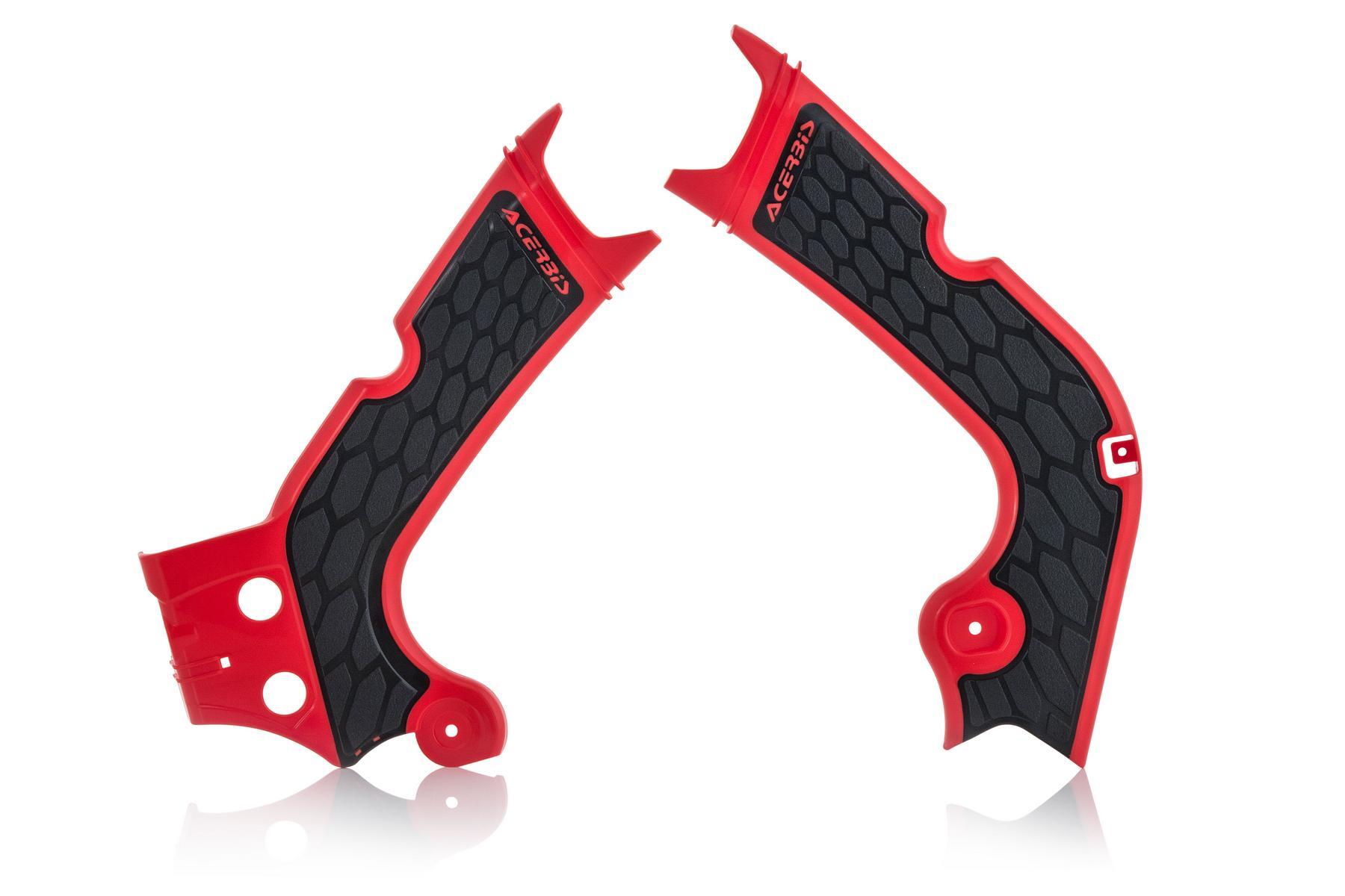 Acerbis-Rahmenschutz-X-Grip-Honda-Rot Acerbis Rahmenschutz X-Grip passend für Honda Rot – Bild 1