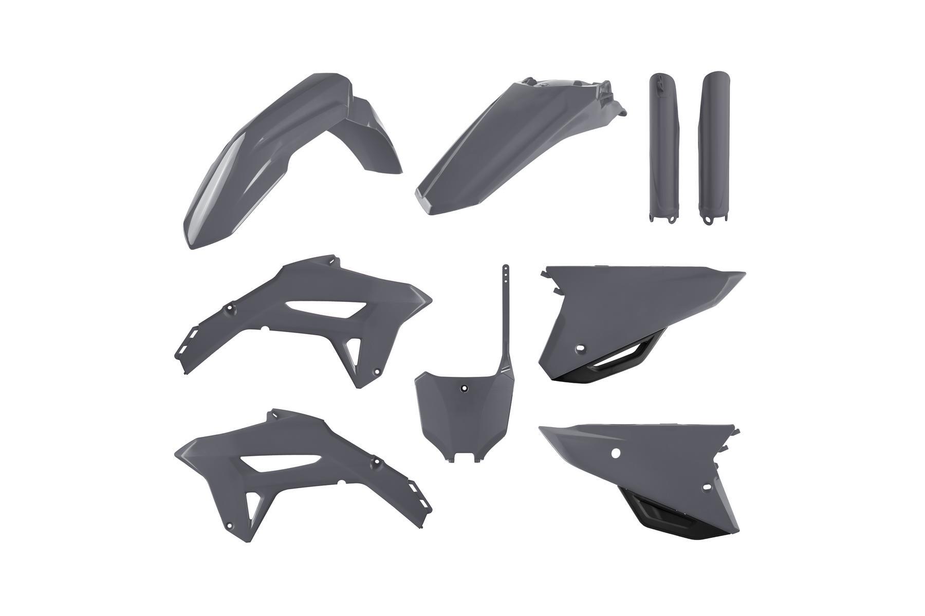 Acerbis Plastik Full Kit Honda CRF450 2021 Dunkel Grau Acerbis Plastik Full Kit passend für Honda CRF450 2021 – 2024 und CRF250 2022 – 2024 Anthrazit – Bild 1