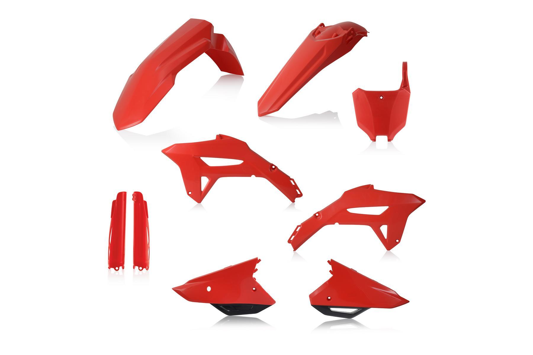 Acerbis Plastik Full Kit Honda CRF450 2021 Rot Acerbis Plastik Full Kit passend für Honda CRF450 2021 – 2024 und CRF250 2022 – 2024 Rot – Bild 1