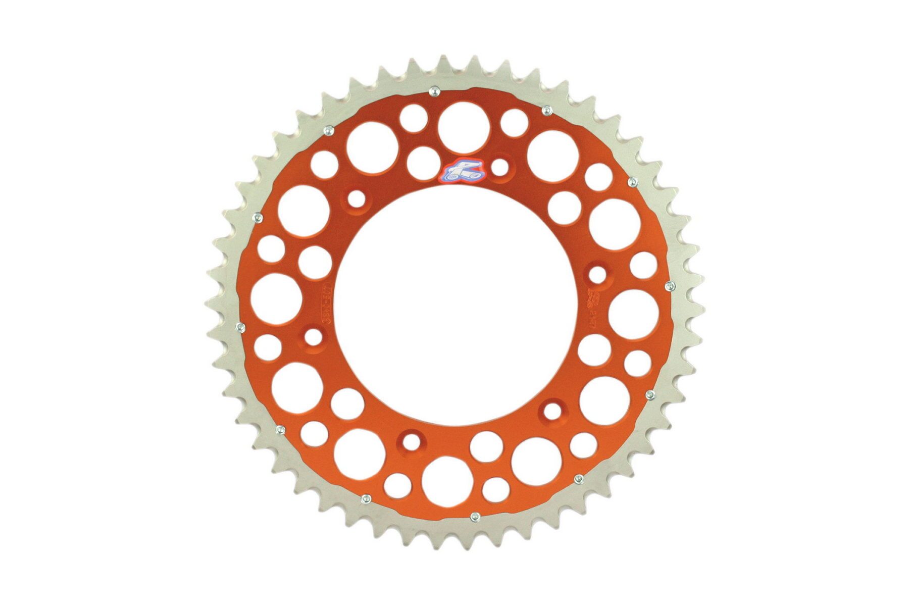 Renthal Kettenrad Twinring orange Renthal Kettenrad Twinring passend für KTM in Orange – Bild 1