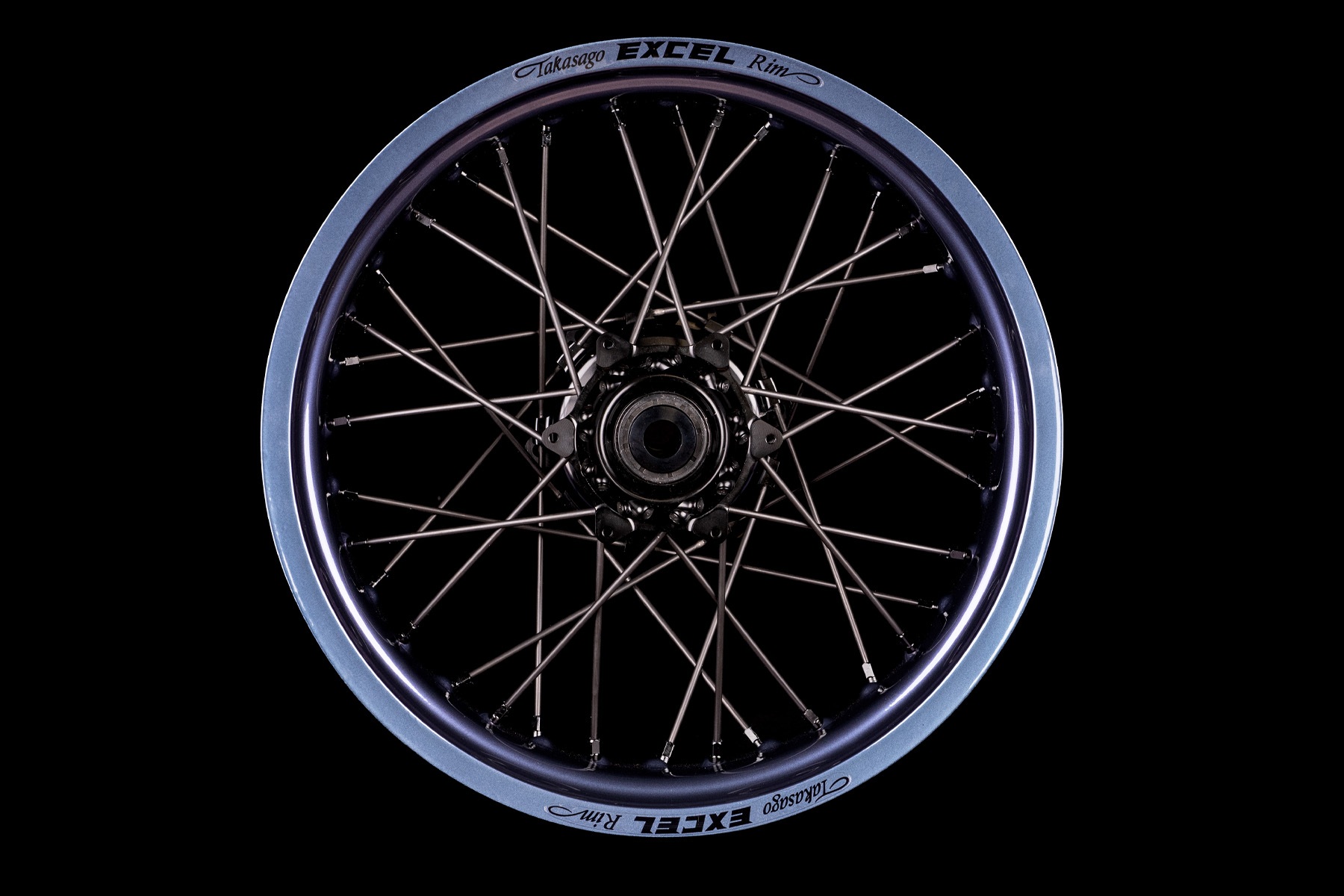 Supermoto Radsatz von Haan Wheels Purple Live – Bild 1