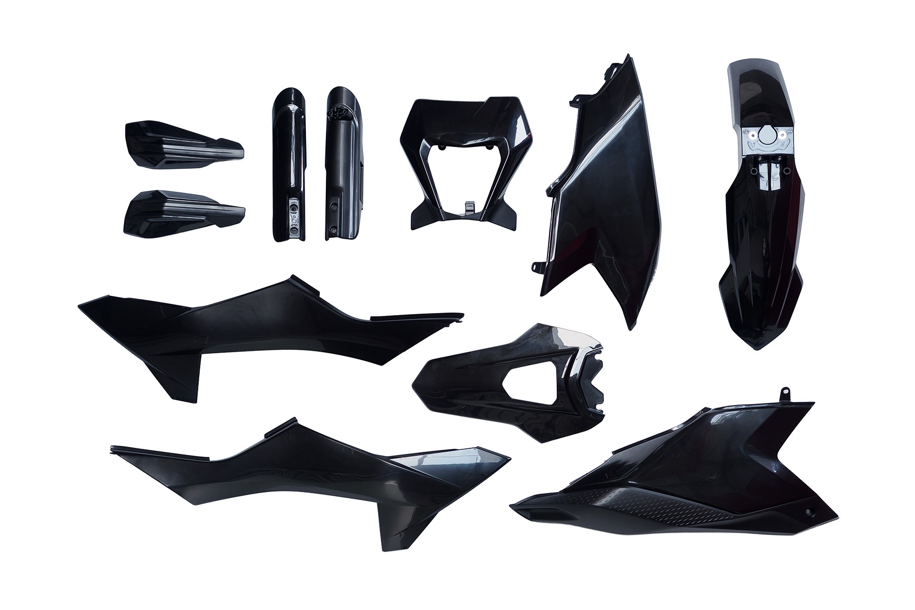 Plastik Full Kit passend für KTM 690 Enduro R 2025 – 2026 Schwarz – Bild 1
