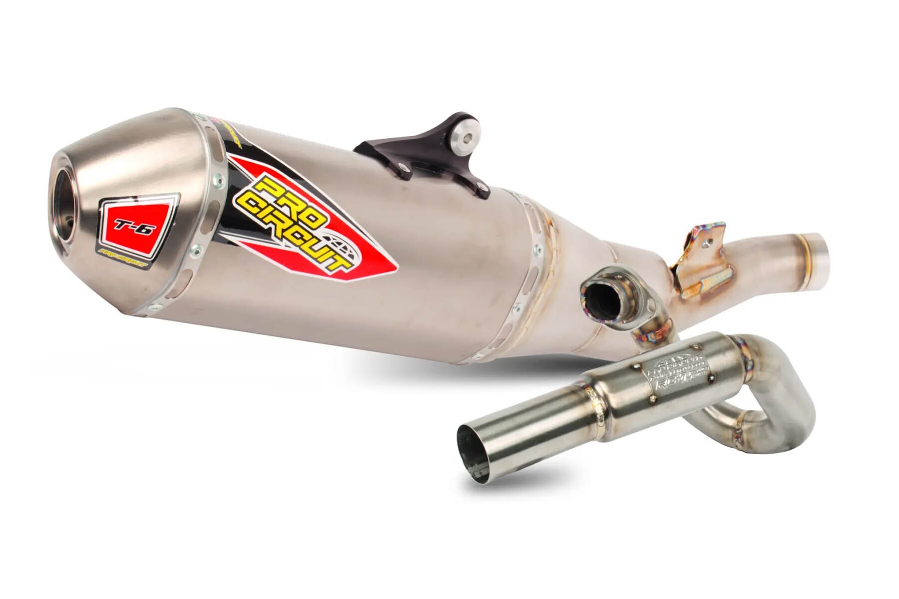 Pro Circuit Auspuffanlage T-6 Edelstahl / Titan passend für Suzuki RMZ450 2018 – 2026
