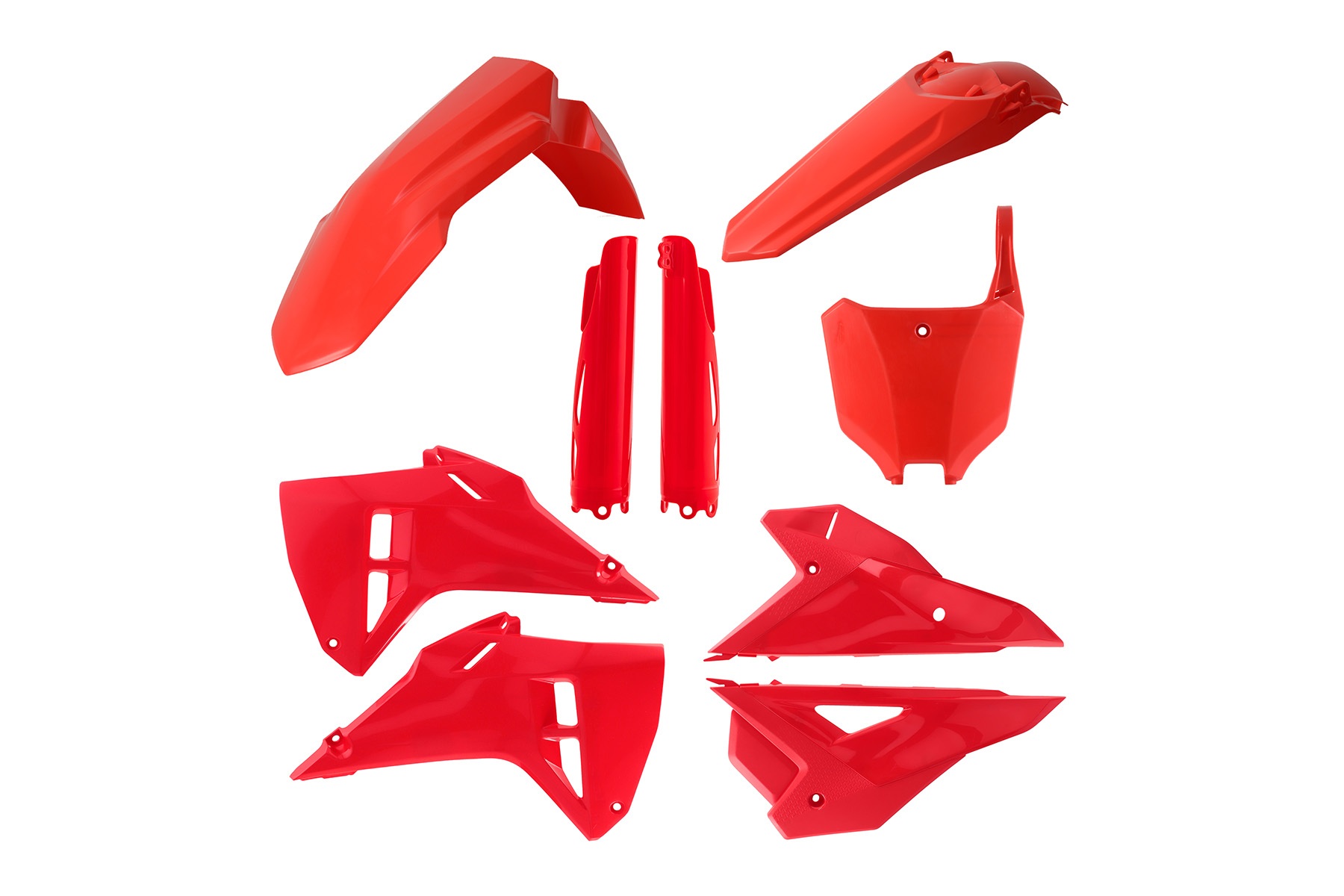 Acerbis Plastik Full Kit passend für Honda CRF450 2025 – 2026 und CRF250 2025 – 2026 Rot – Bild 1