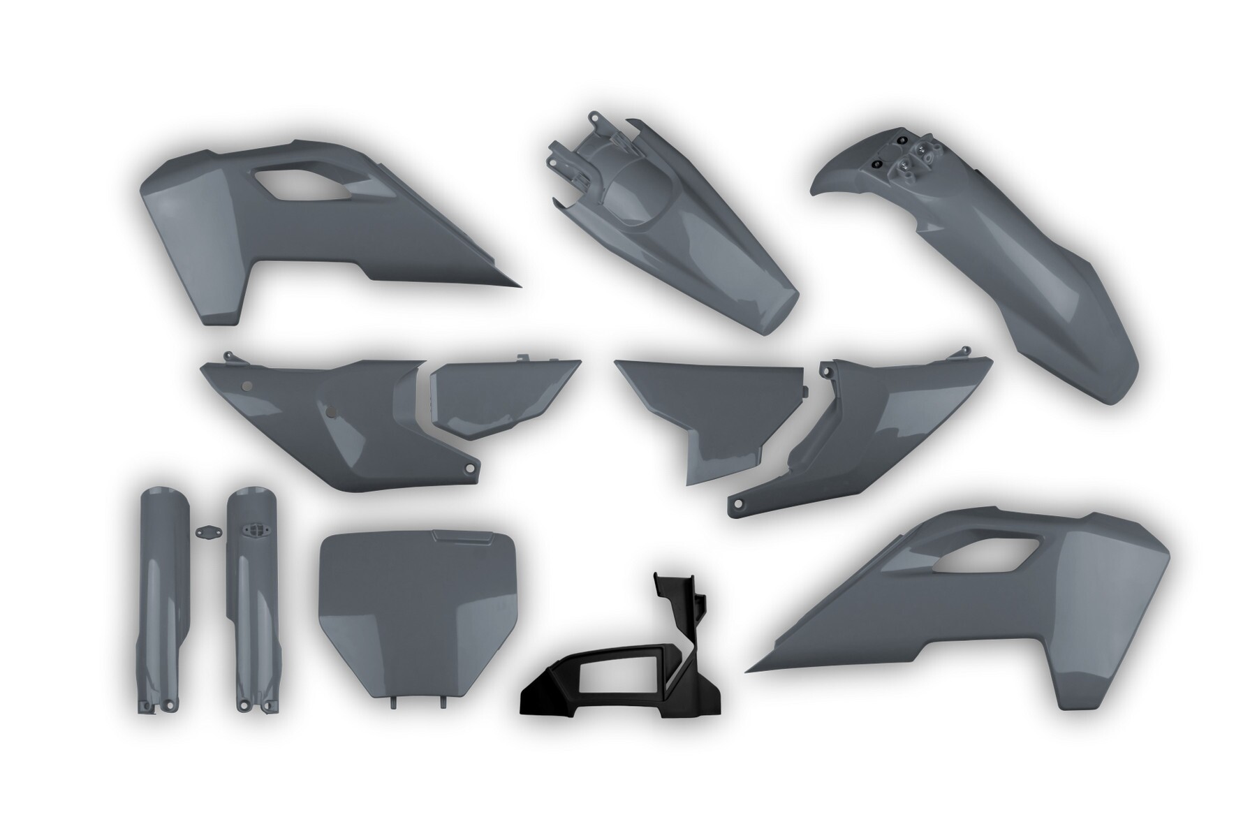 Plastik Full Kit passend für Husqvarna TC : FC 2023 – 2024 Dunkel Grau Racetech Plastik Full Kit passend für Husqvarna TC / FC 2023 – 2024 Anthrazit – Bild 1