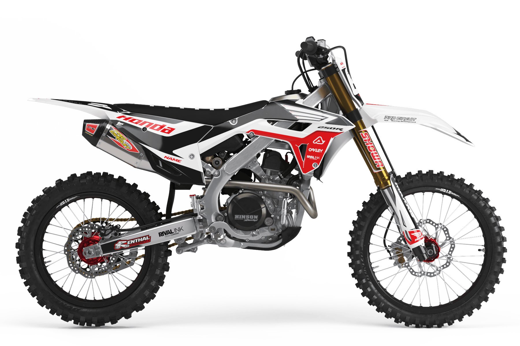 Dekor Factory Future Black Limited Edition passend für Honda – Bild 1