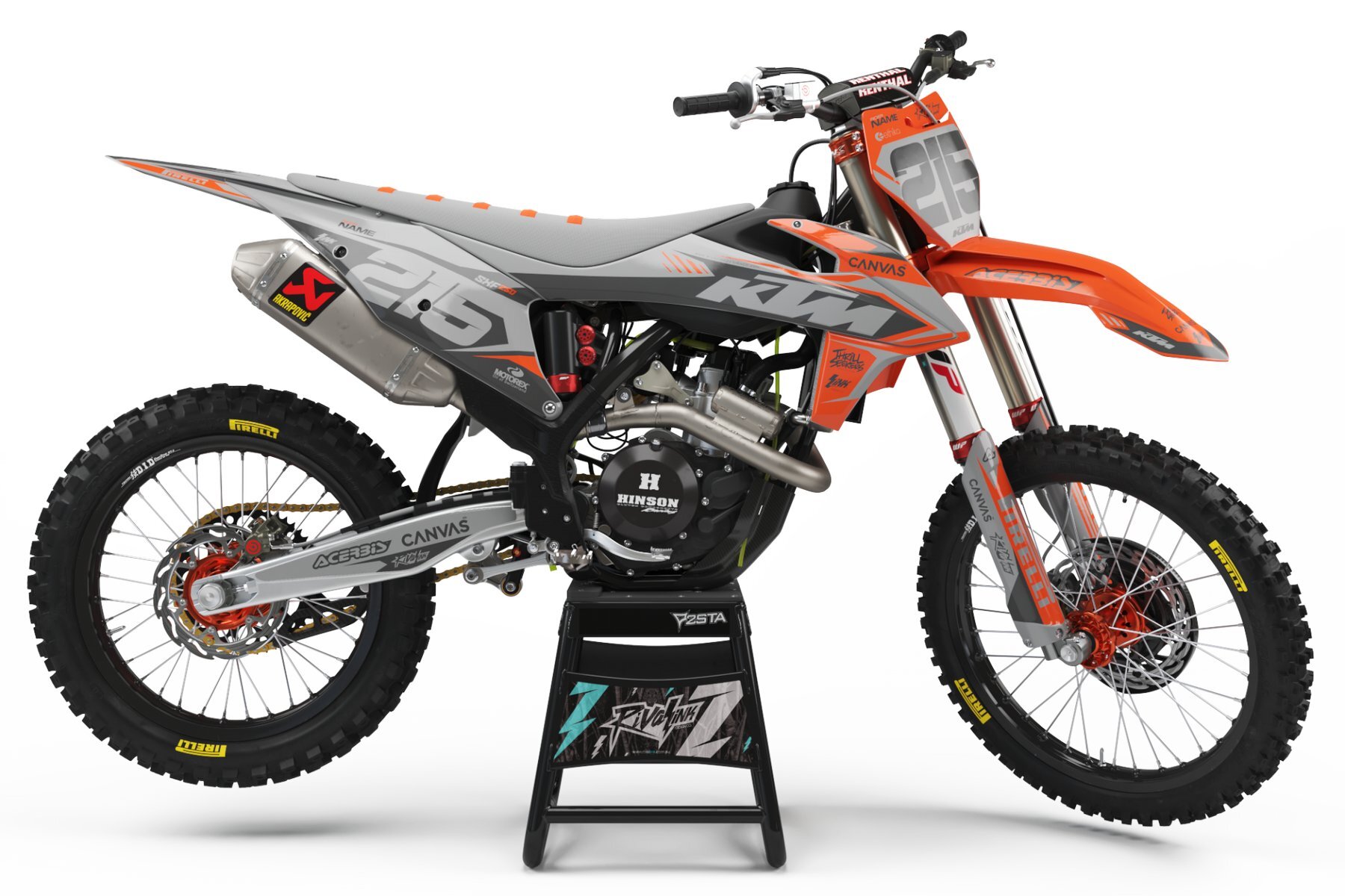 Dekor Factory Holeshot Limited Edition passend für KTM – Bild 1