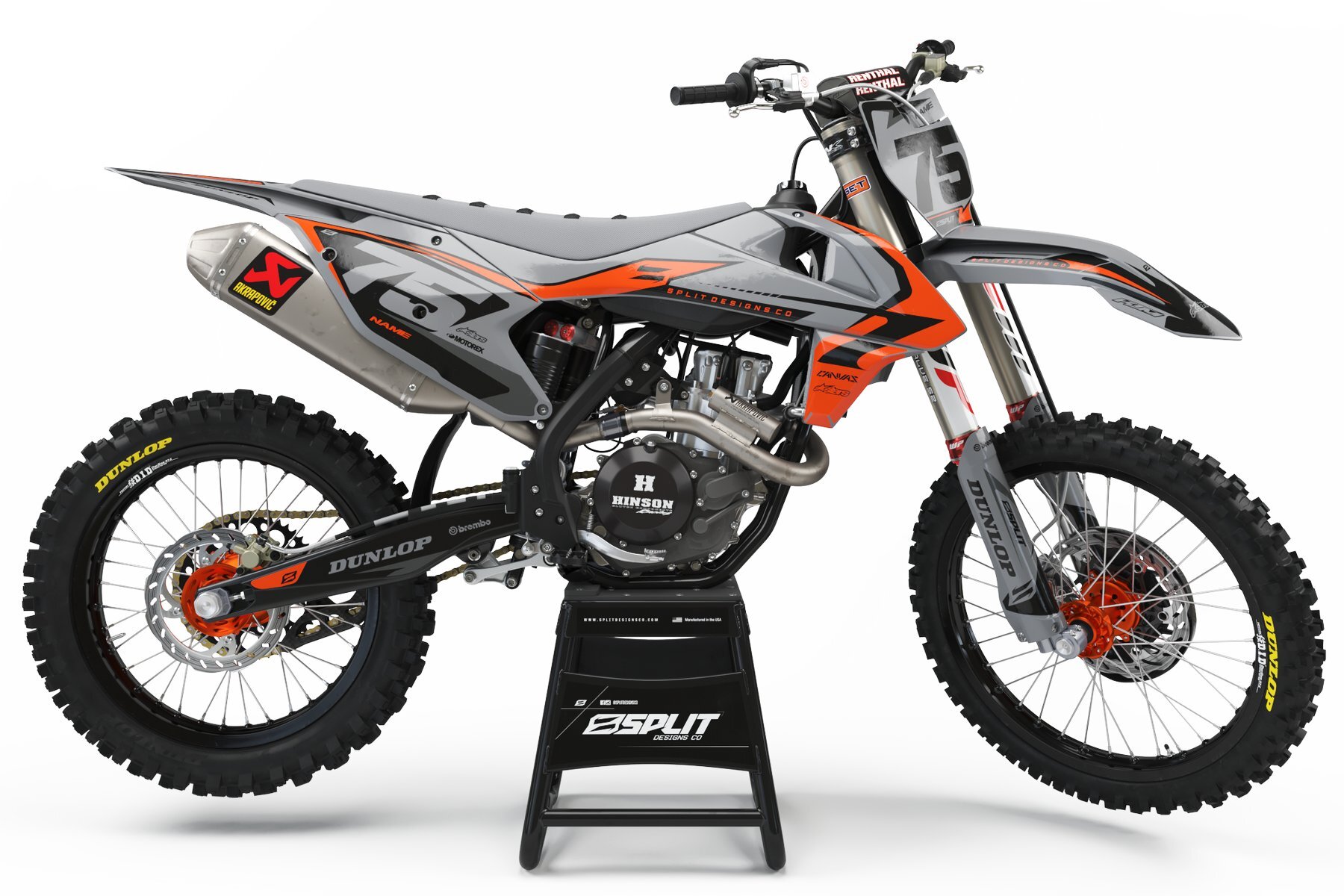 Dekor Factory Shade Orange Limited Edition passend für KTM – Bild 1