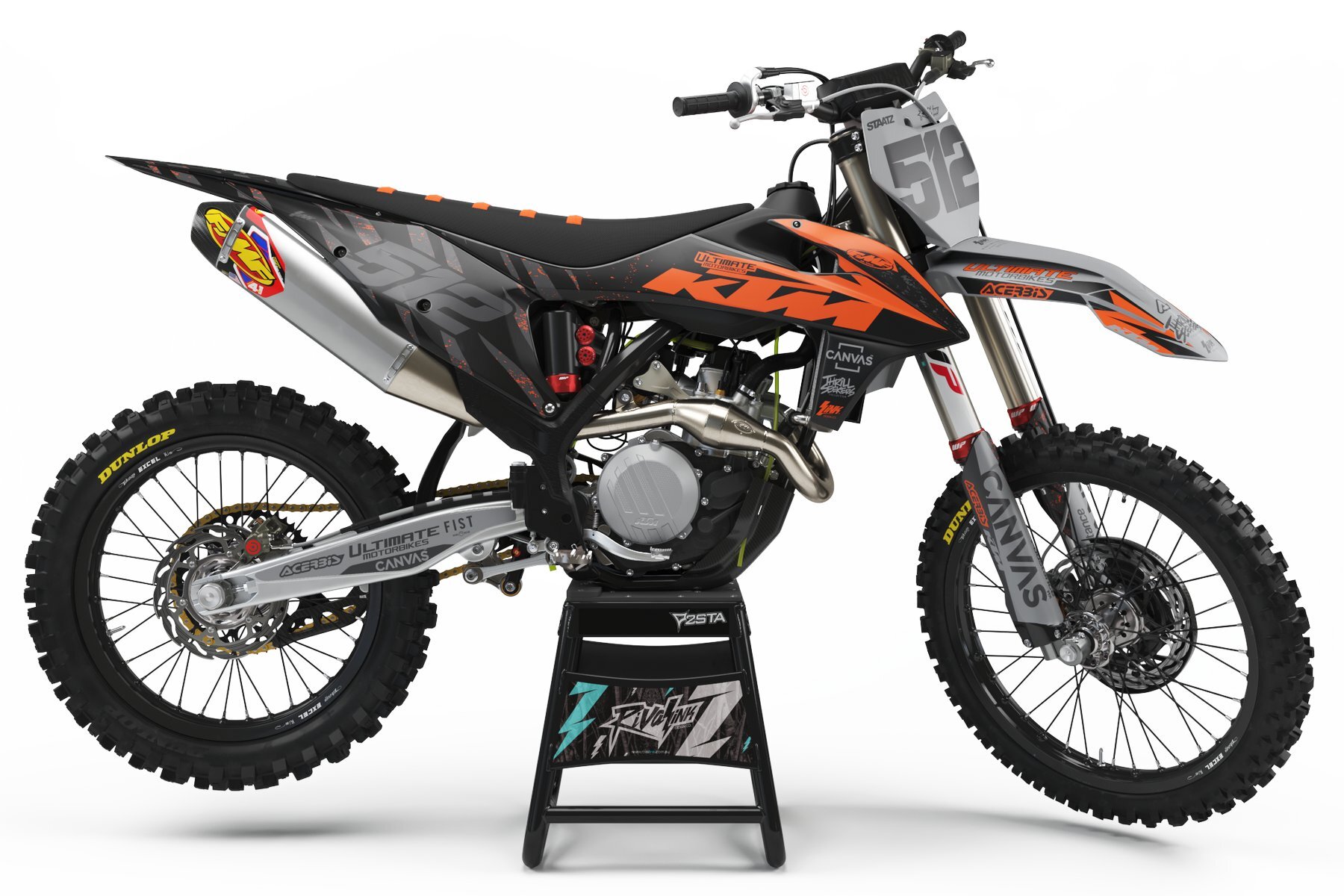 Dekor Factory Ultimate Orange Limited Edition passend für KTM – Bild 1