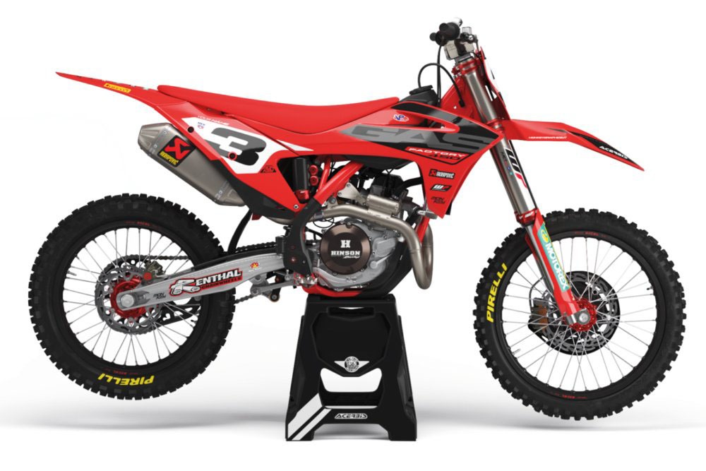 Dekor Factory Mate Limited Red passend für Gas Gas – Bild 1