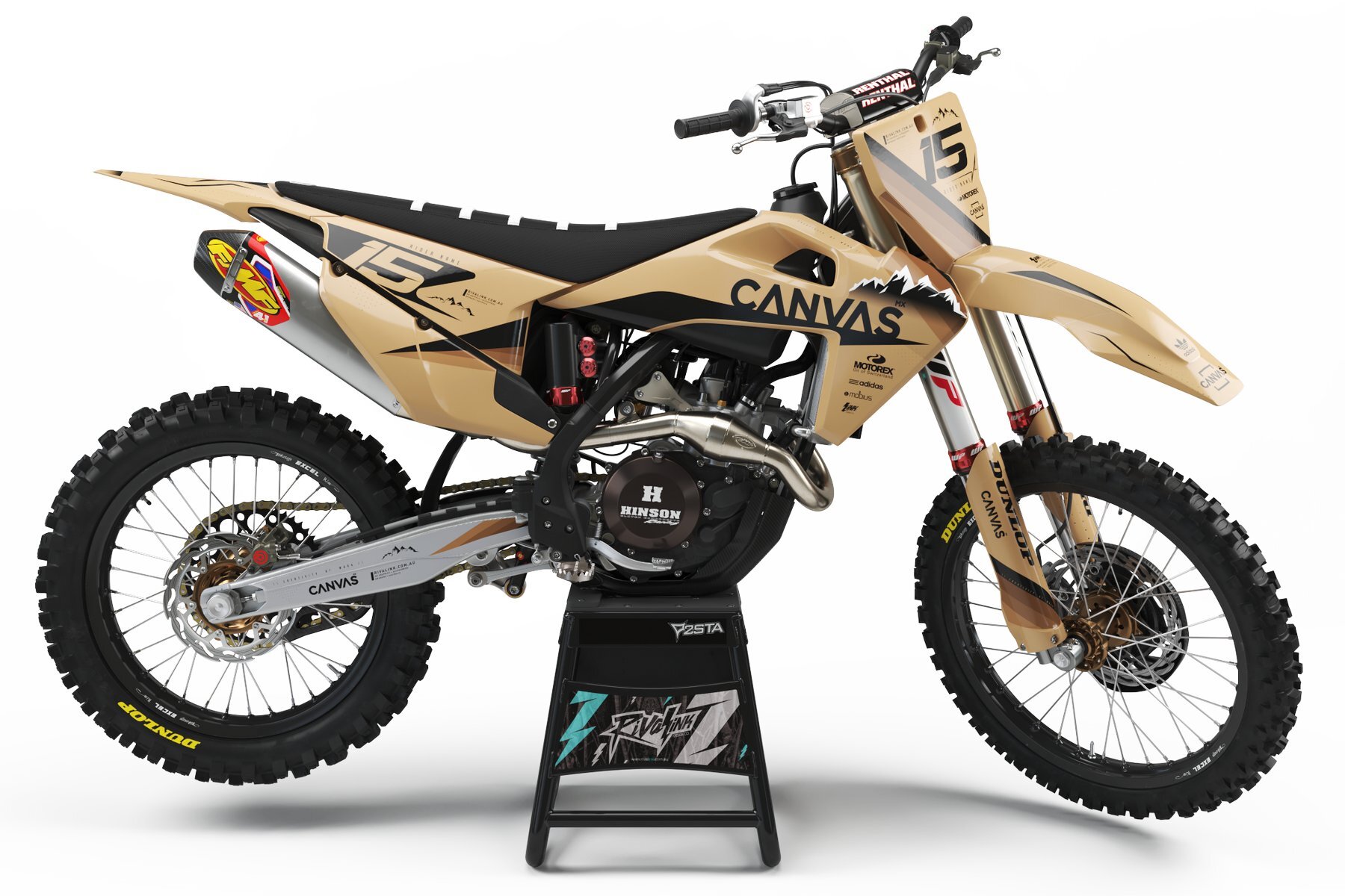 Dekor-Factory-Husqvarna-Canvas-Beige-Limited-Edition-w Dekor Factory Canvas Beige Limited Edition passend für Husqvarna – Bild 1