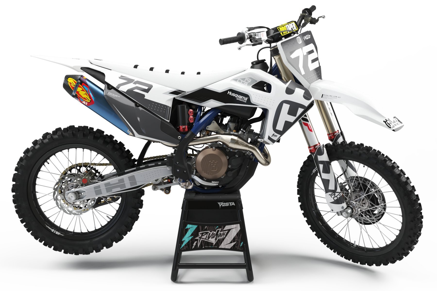 Dekor Factory Demo Grey Limited Edition passend für Husqvarna – Bild 1