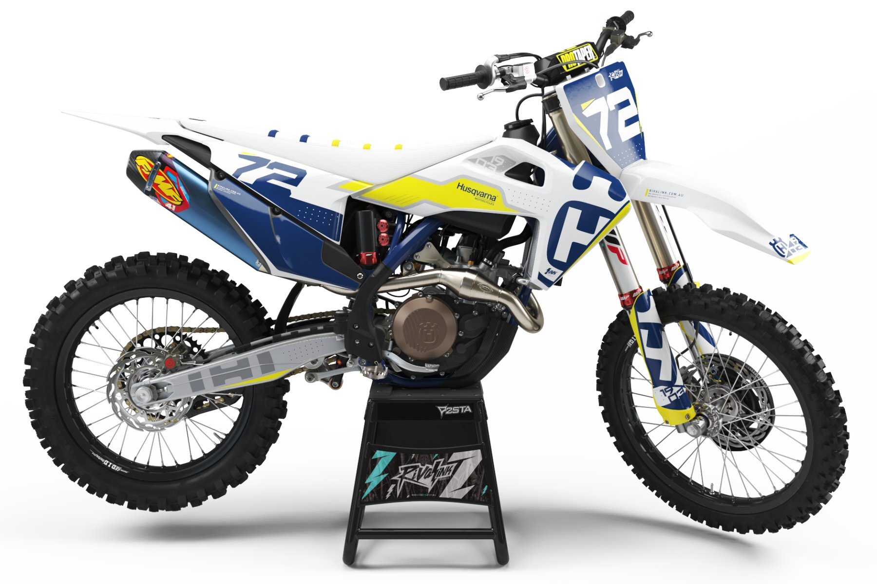 Dekor Factory Demo White Limited Edition passend für Husqvarna – Bild 1