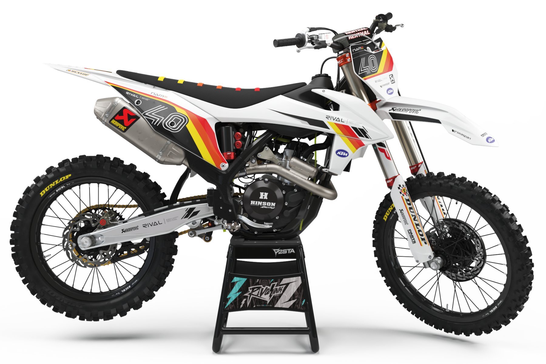 Dekor Factory Oldschool Limited Edition passend für KTM – Bild 1