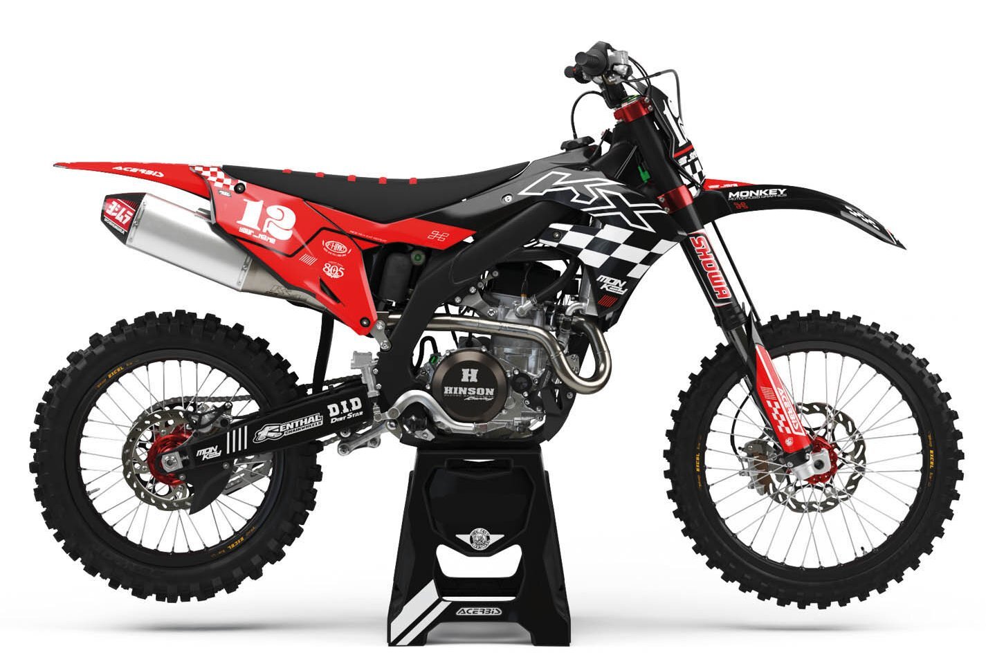 Dekor Factory Oace Black Limited Edition passend für Kawasaki – Bild 1