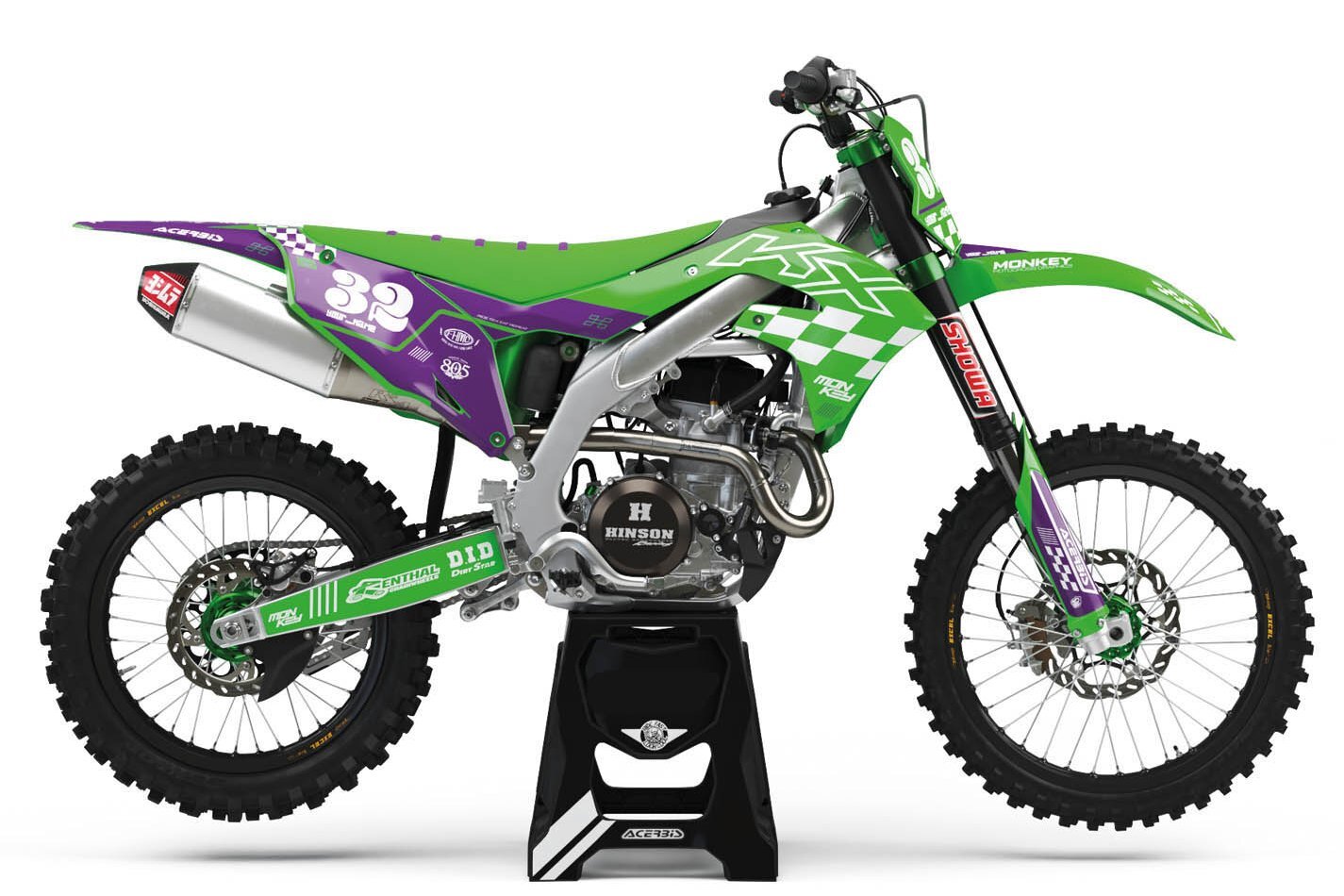 Dekor Factory Oace Green Limited Edition passend für Kawasaki – Bild 1