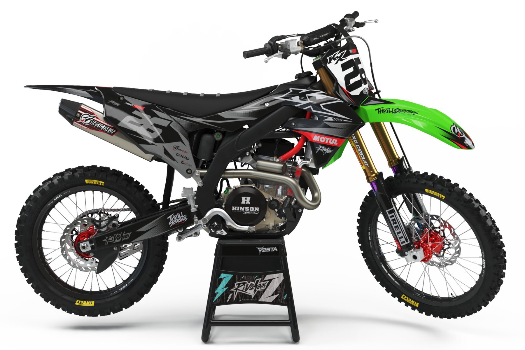 Dekor Factory Rogue Limited Edition passend für Kawasaki – Bild 1