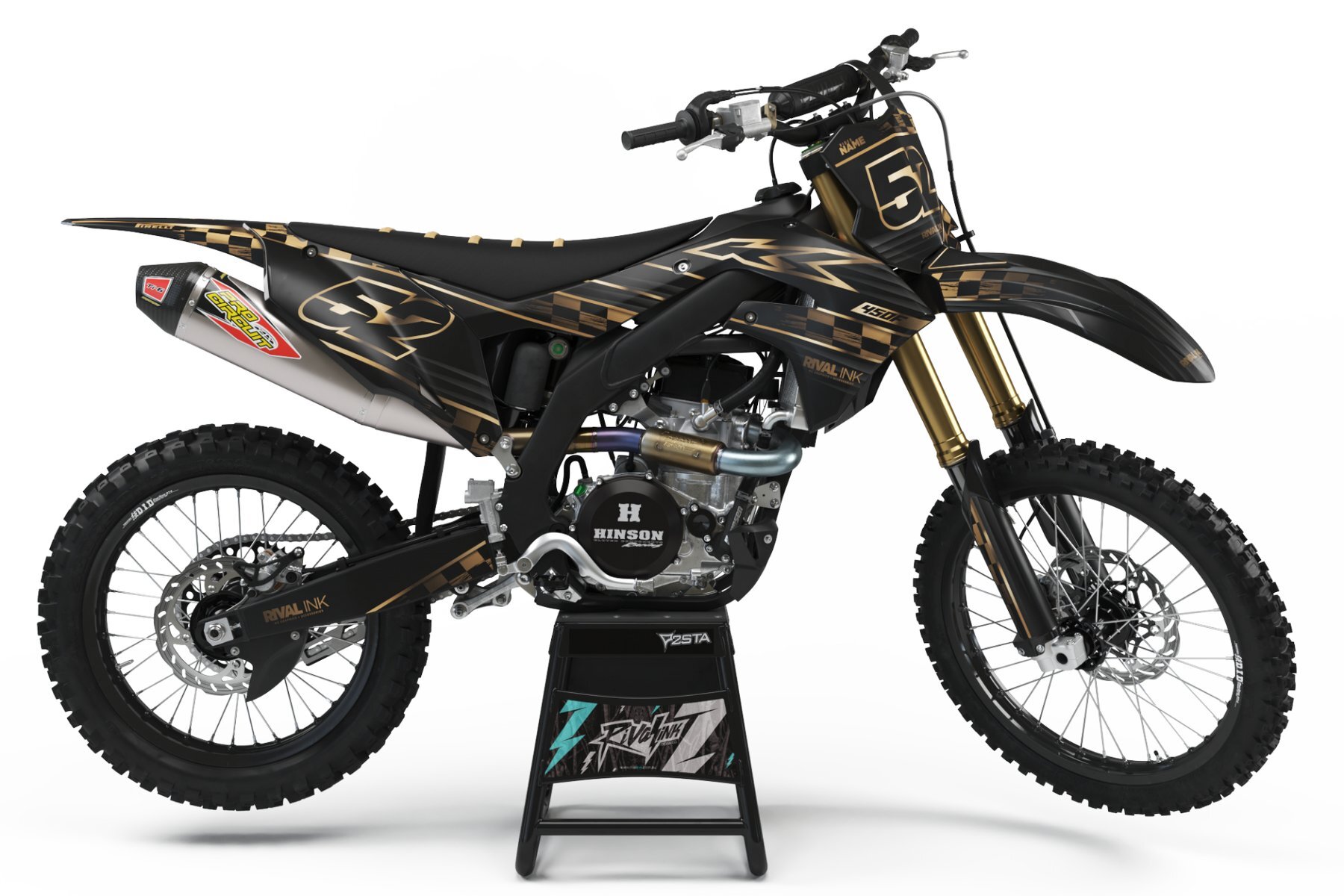 Dekor-Factory-Kawasaki-Royality-Limited-Edition-w Dekor Factory Royality Limited Edition passend für Kawasaki – Bild 1