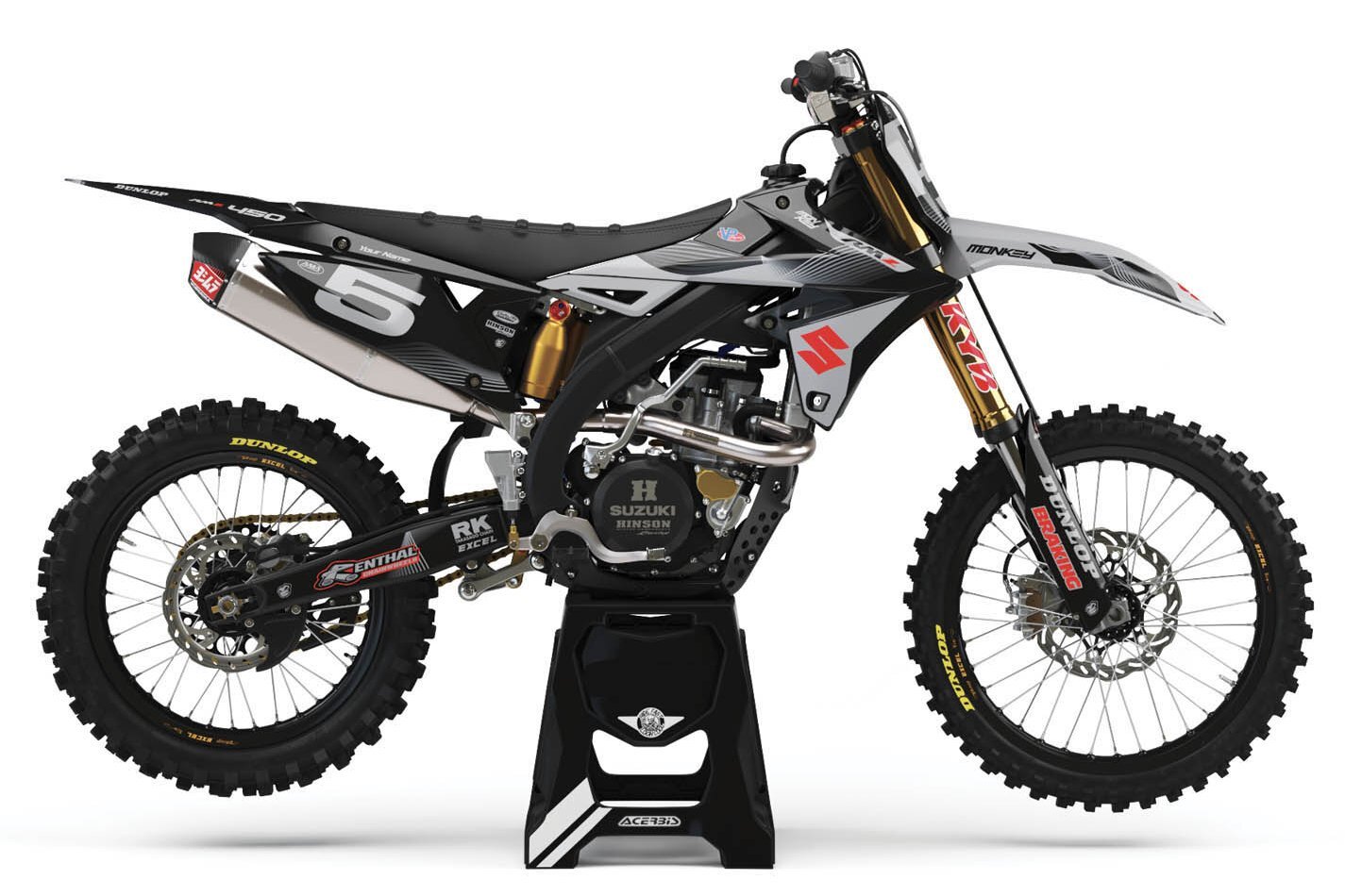 Dekor Factory Cayn Grey Limited Edition passend für Suzuki – Bild 1