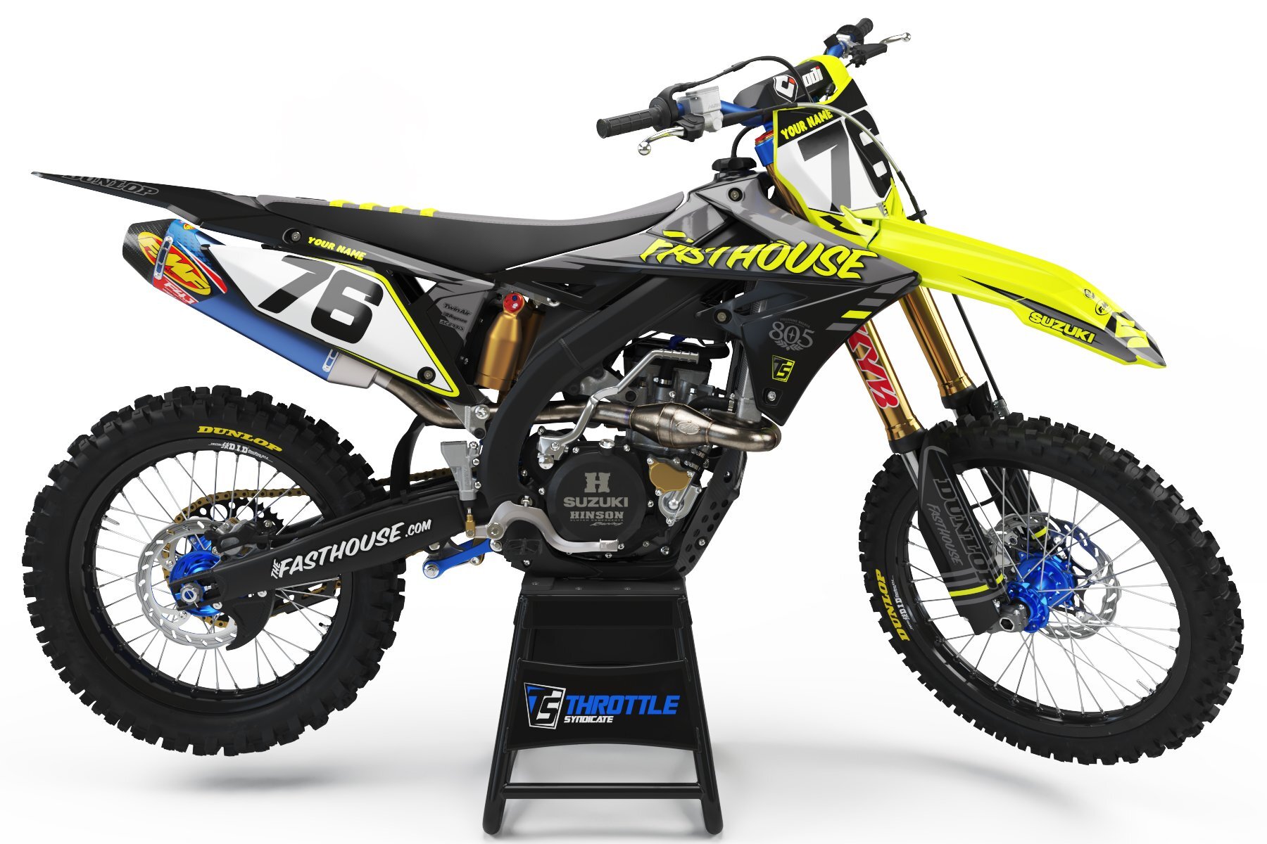 Dekor-Factory-Suzuki-Fasthouse-Limited-Edition-w Dekor Factory Fasthouse Limited Edition passend für Suzuki – Bild 1