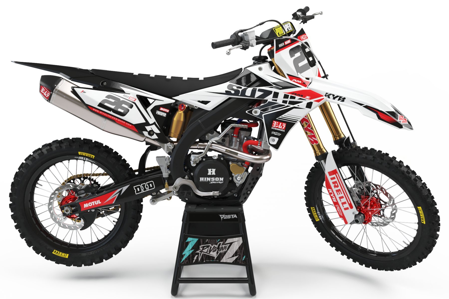 Dekor-Factory-Suzuki-Rush-White-Limited-Edition-w Dekor Factory Rush White Limited Edition passend für Suzuki – Bild 1