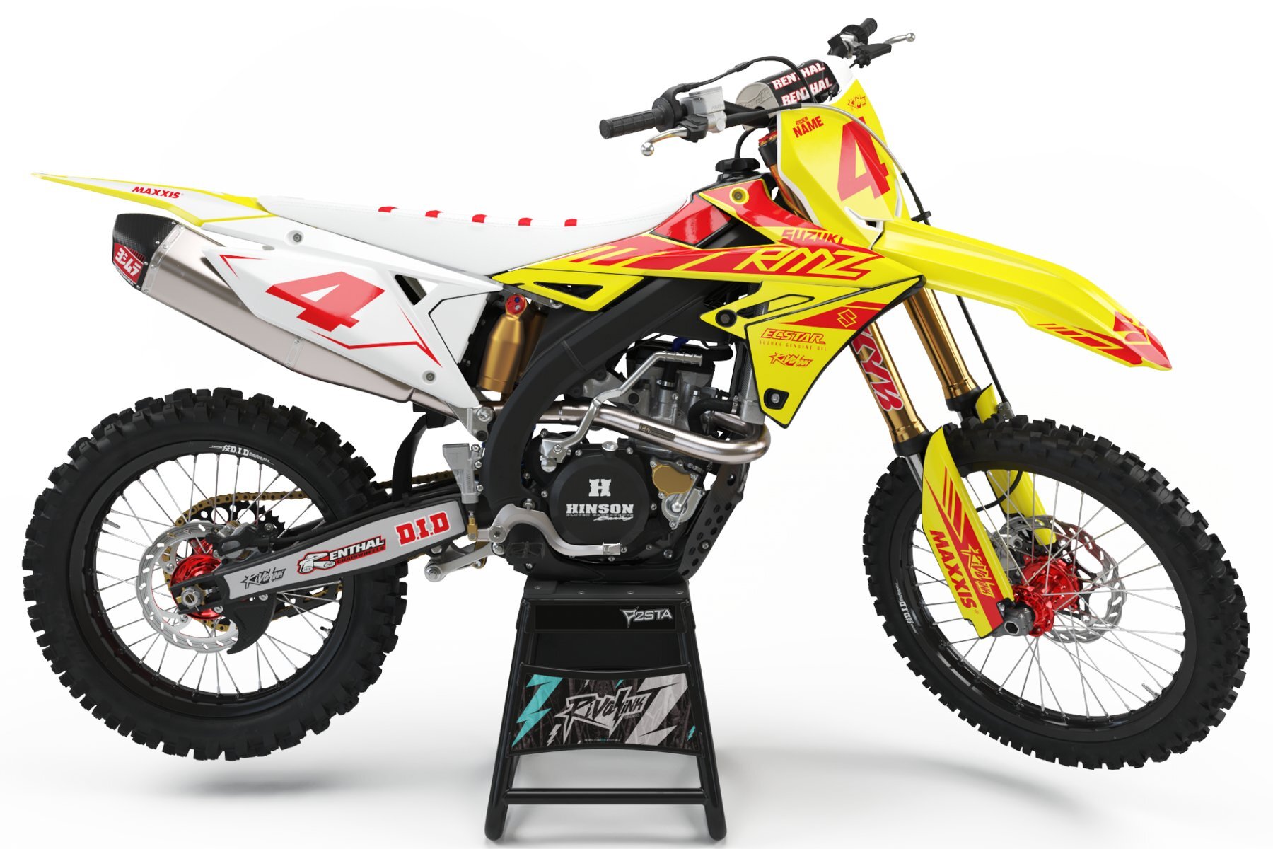 Dekor Factory Solar Red Limited Edition passend für Suzuki – Bild 1