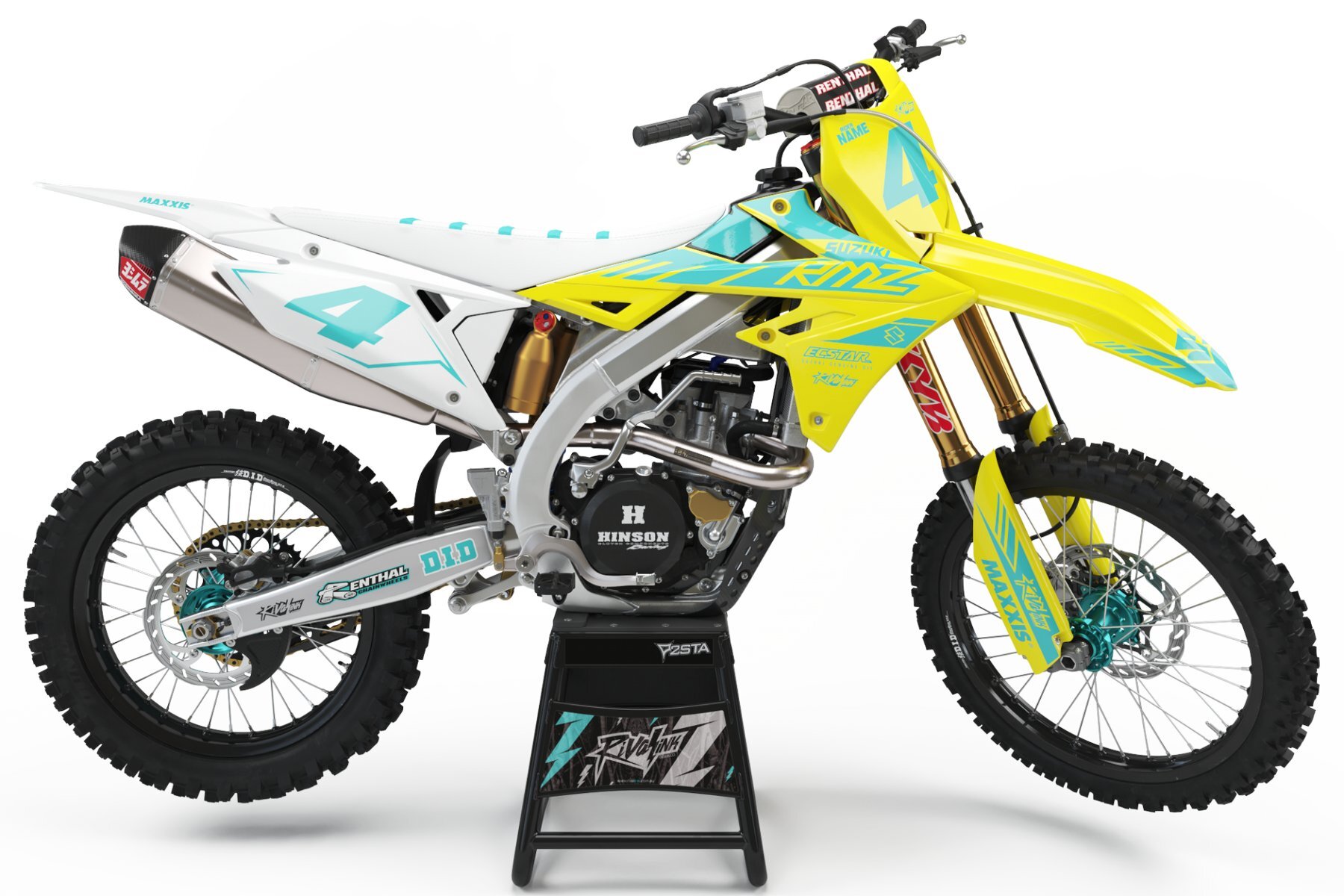 Dekor Factory Solar Teal Limited Edition passend für Suzuki – Bild 1