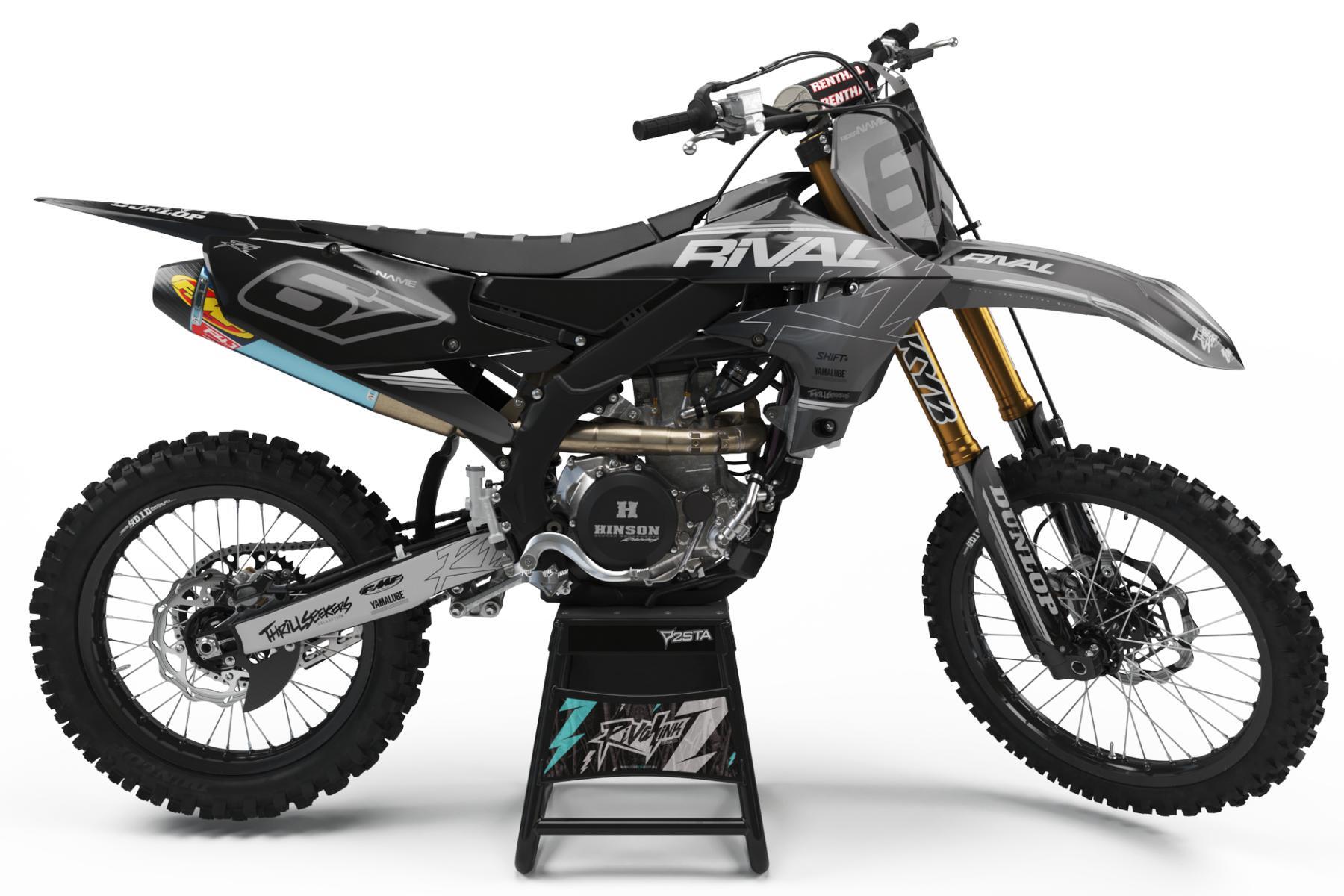 Dekor Factory Aces Grey Limited Edition passend für Yamaha – Bild 1