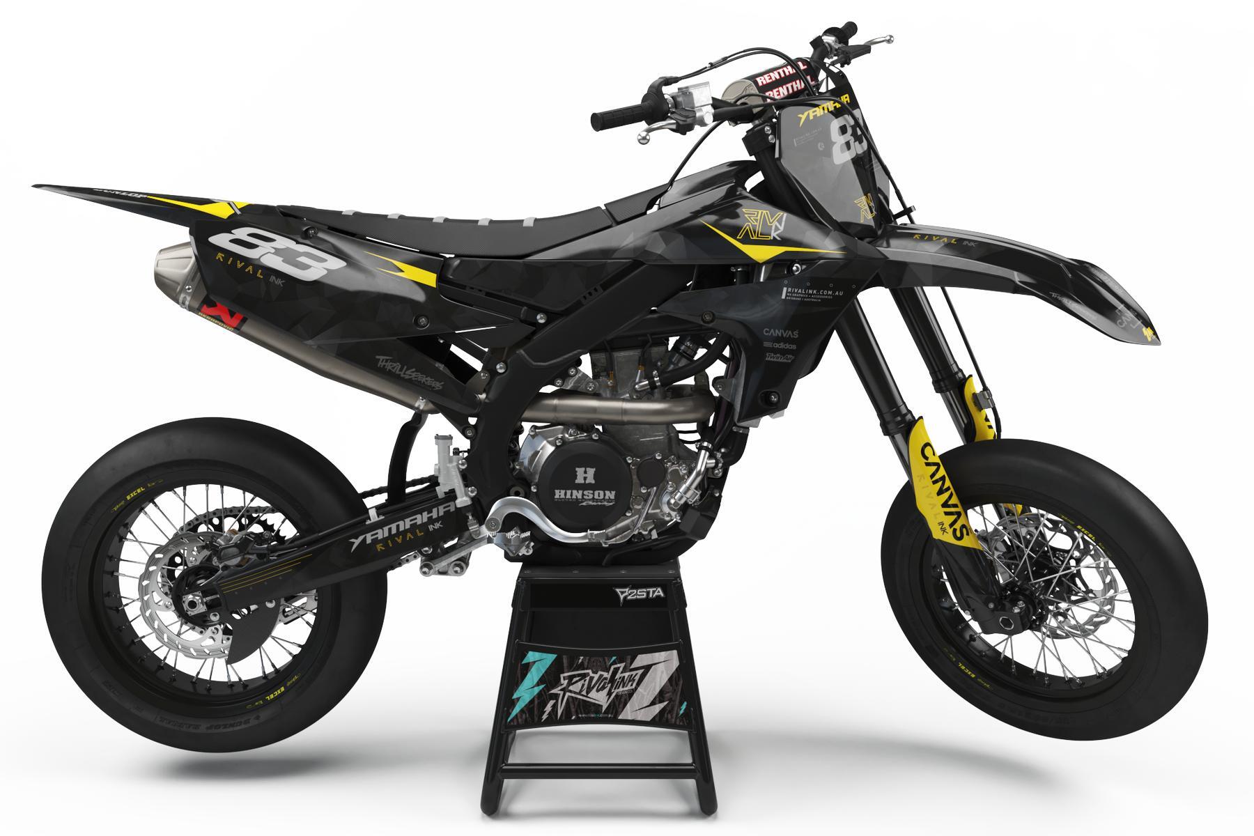 Dekor-Factory-Yamaha-Black-Vibes-Limited-Edition-w Dekor Factory Black Vibes Limited Edition passend für Yamaha – Bild 1