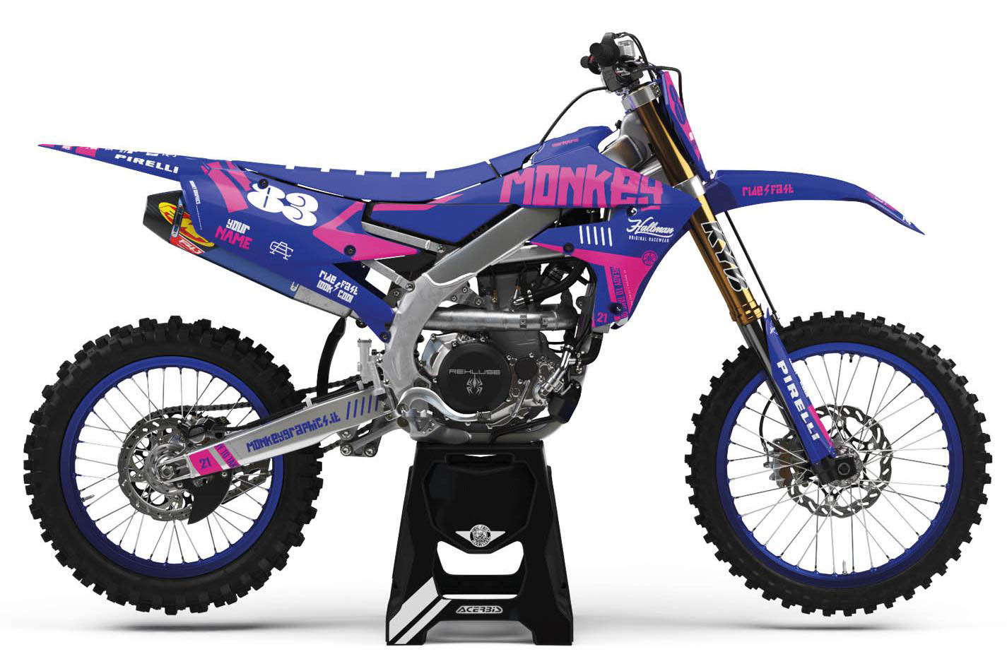 Dekor-Factory-Yamaha-Contact-Blue-Limited-Edition-w Dekor Factory Contact Blue Limited Edition passend für Yamaha – Bild 1