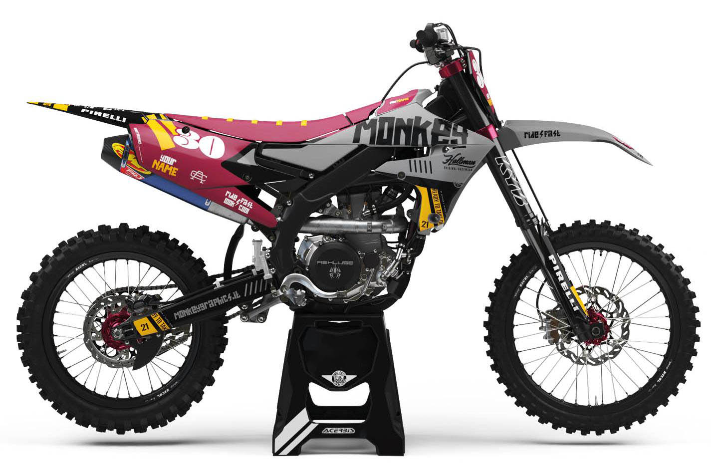 Dekor-Factory-Yamaha-Contact-Wine-Limited-Edition-w Dekor Factory Contact Wine Limited Edition passend für Yamaha – Bild 1