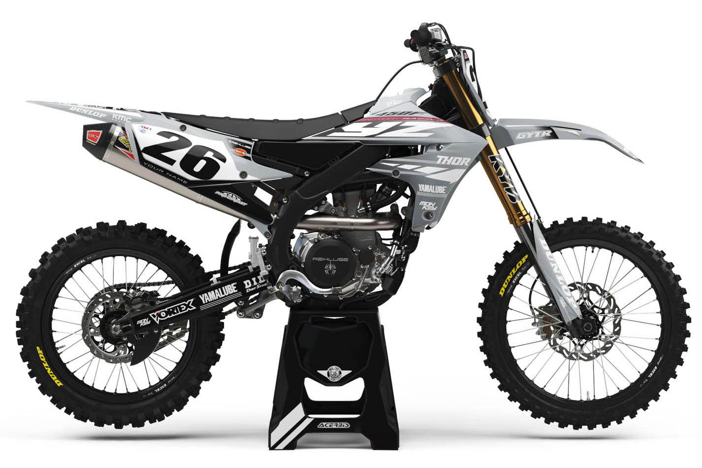 Dekor-Factory-Yamaha-Keeper-Grey-Limited-Edition-w Dekor Factory Keeper Grey Limited Edition passend für Yamaha – Bild 1
