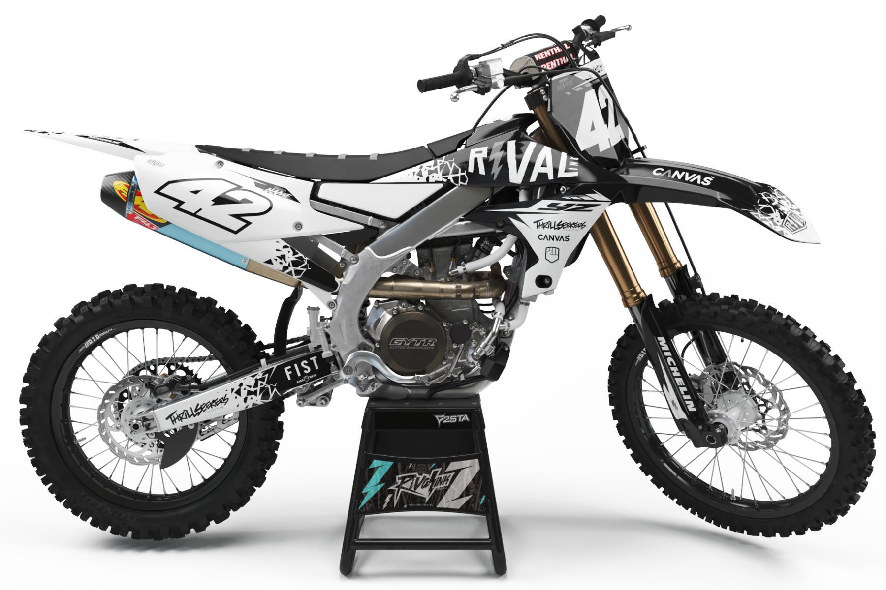 Dekor Factory Rival White Limited Edition passend für Yamaha – Bild 1