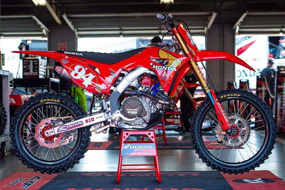Dekor Ken Roczen HRC Factory  Retro Edition passend für Honda – Bild 1