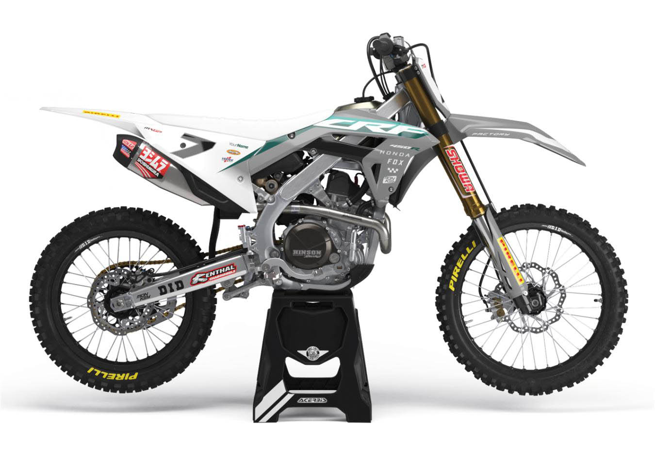 Dekor Factory Jackers Grey Limited Edition passend für Honda – Bild 1