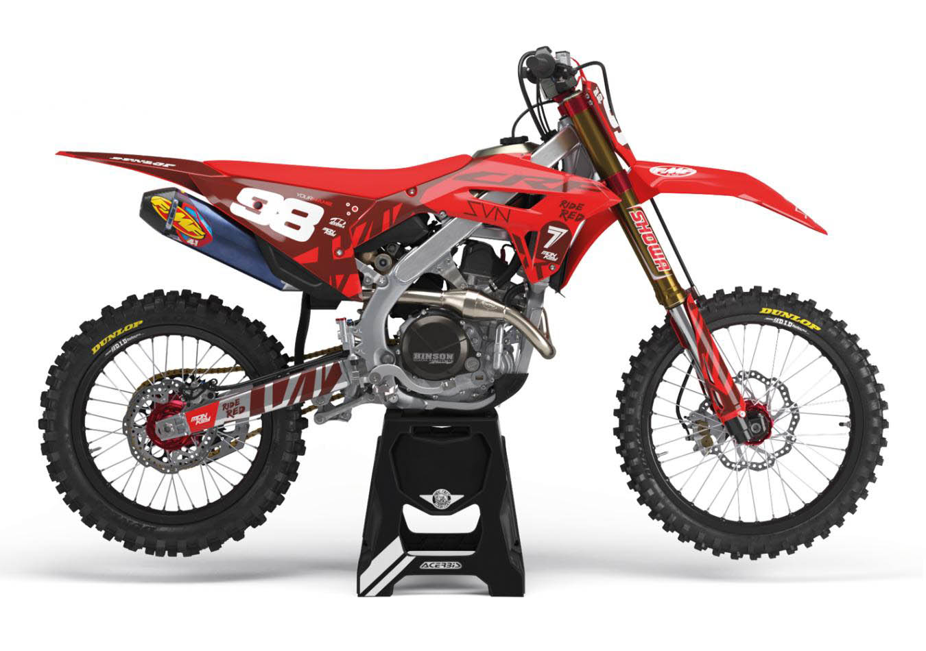 Dekor-Factory-Honda-Milux-Red-Limited-Edition-w Dekor Factory Milux Red Limited Edition passend für Honda – Bild 1