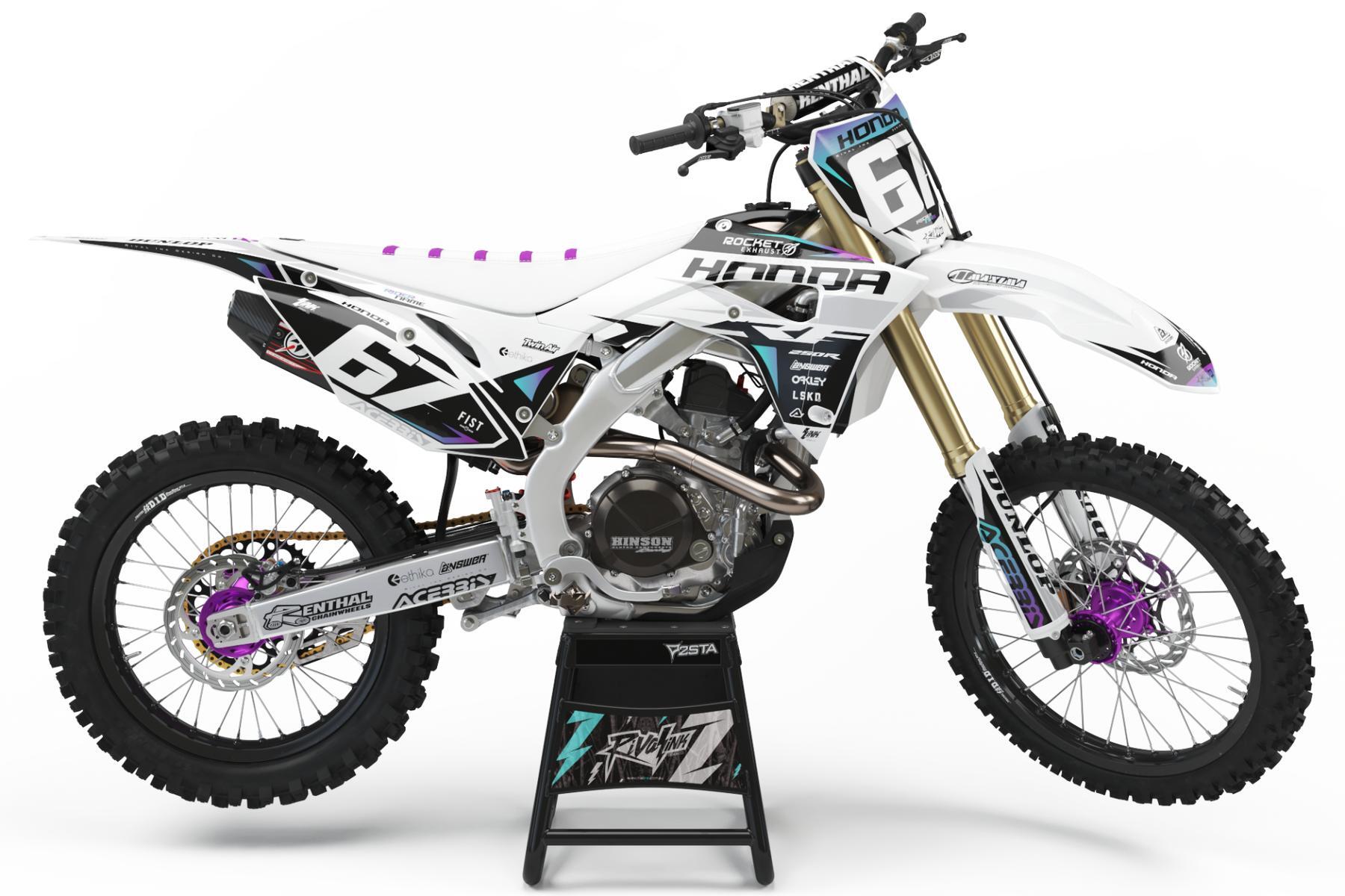 Dekor-Factory-Honda-Wanted-White-Limited-Edition-w Dekor Factory Wanted White Limited Edition passend für Honda – Bild 1