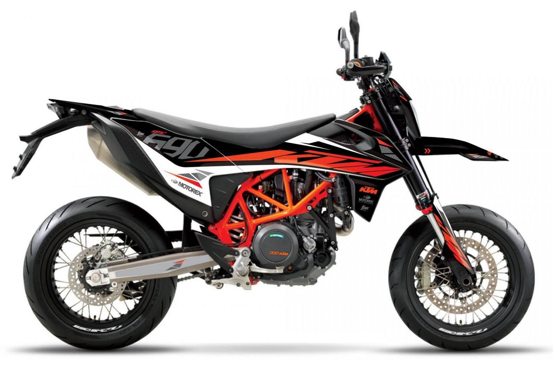 Dekor Factory Curious Black passend für KTM  690 SMC R – Bild 1