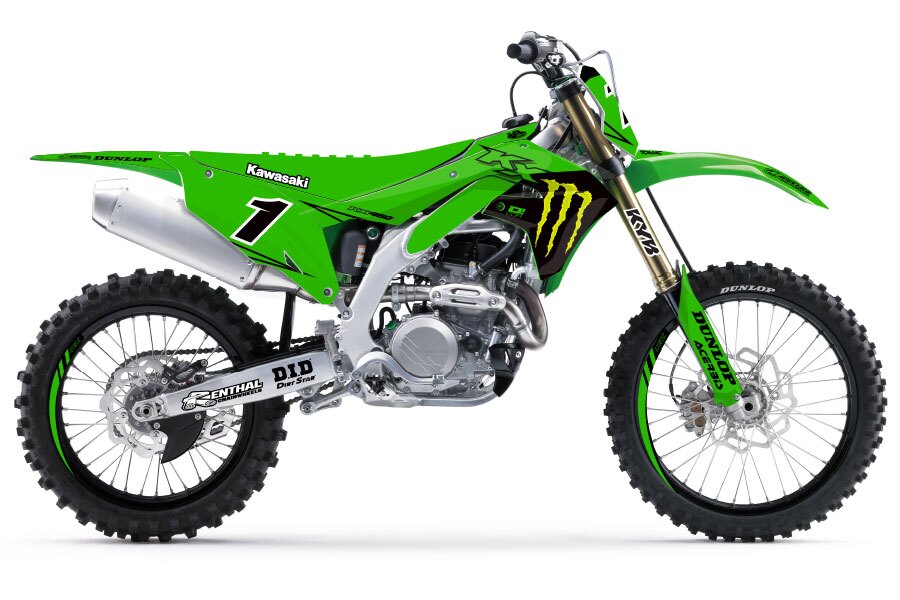 Dekor Monster Energy 2019 MEC Edition passend für Kawasaki – Bild 1