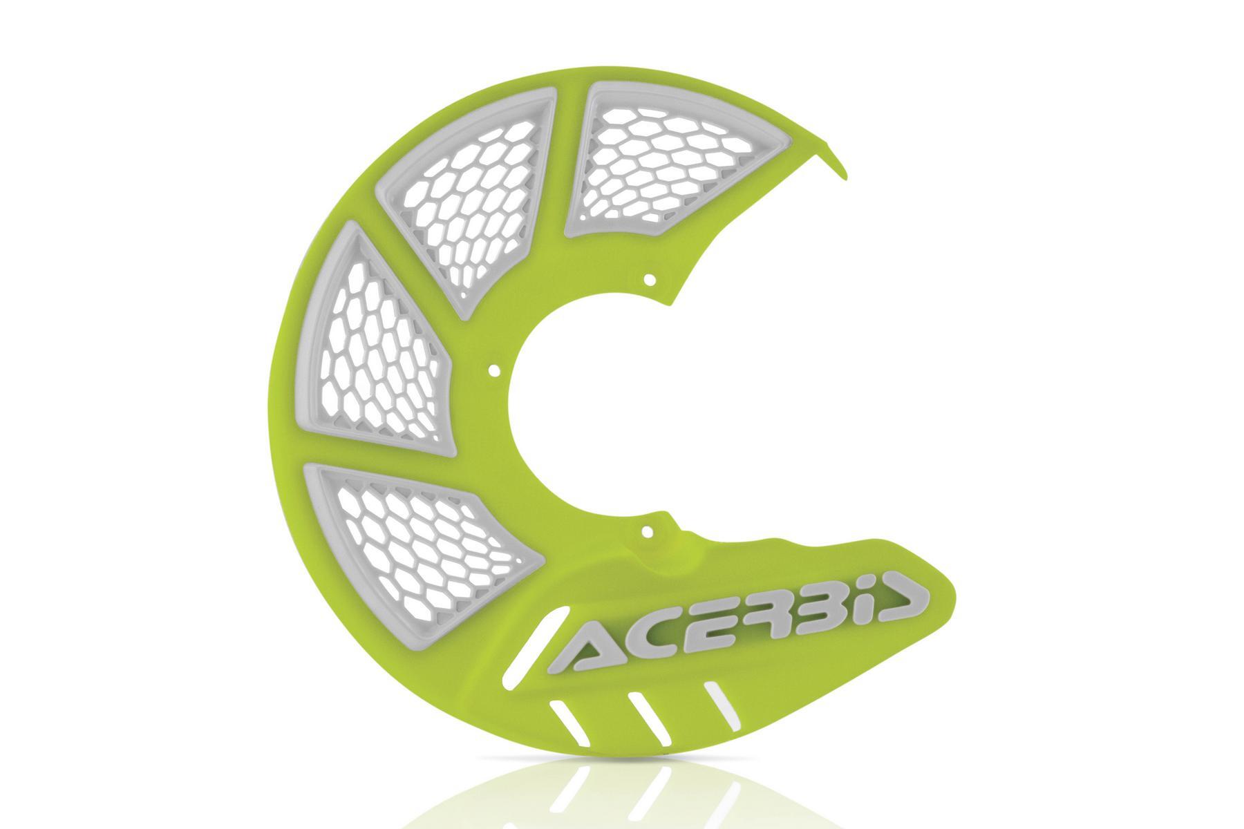 Acerbis-Bremsscheibenschutz-X-Brake-Neon Acerbis Bremsscheibenschutz X-Brake Neon Gelb, Inkl. Anbaukit – Bild 1