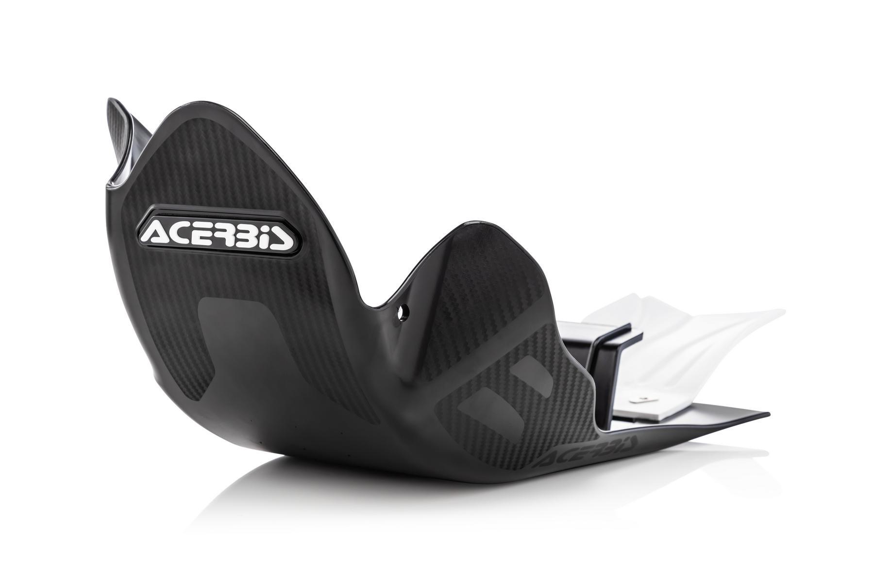 Acerbis Motorschutzplatte passend für Suzuki Schwarz - Weiß – Bild 1
